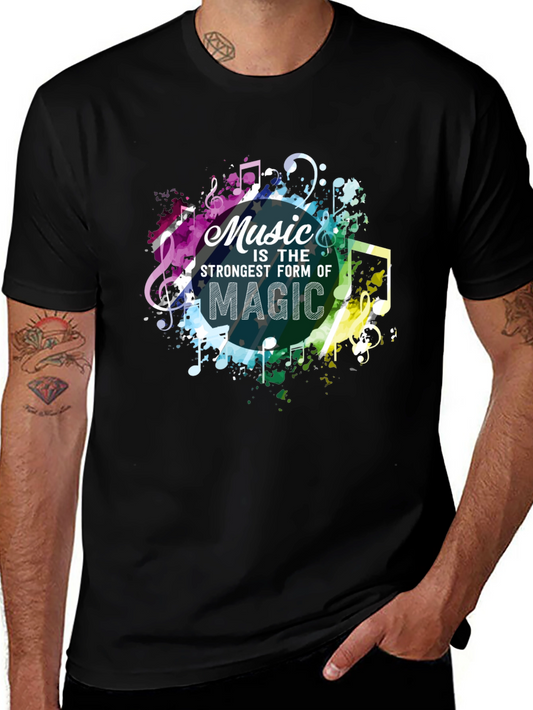 Music Is Magic Mens Graphic Tee