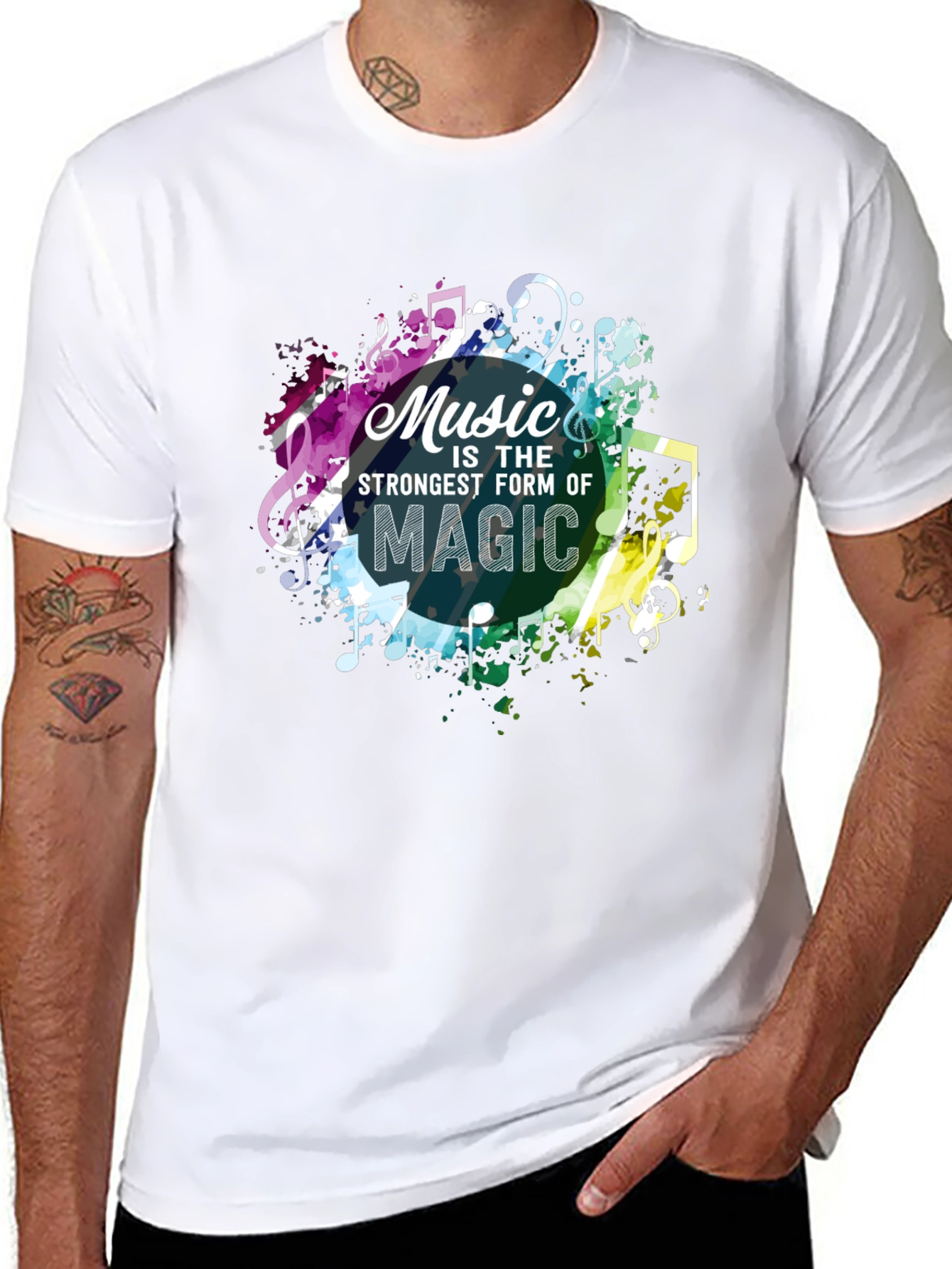 Music Is Magic Mens Graphic Tee