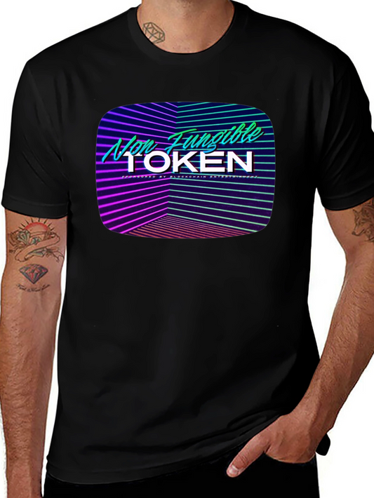 Non-Fungible Token Graphic Tee - Blockchain Inspired
