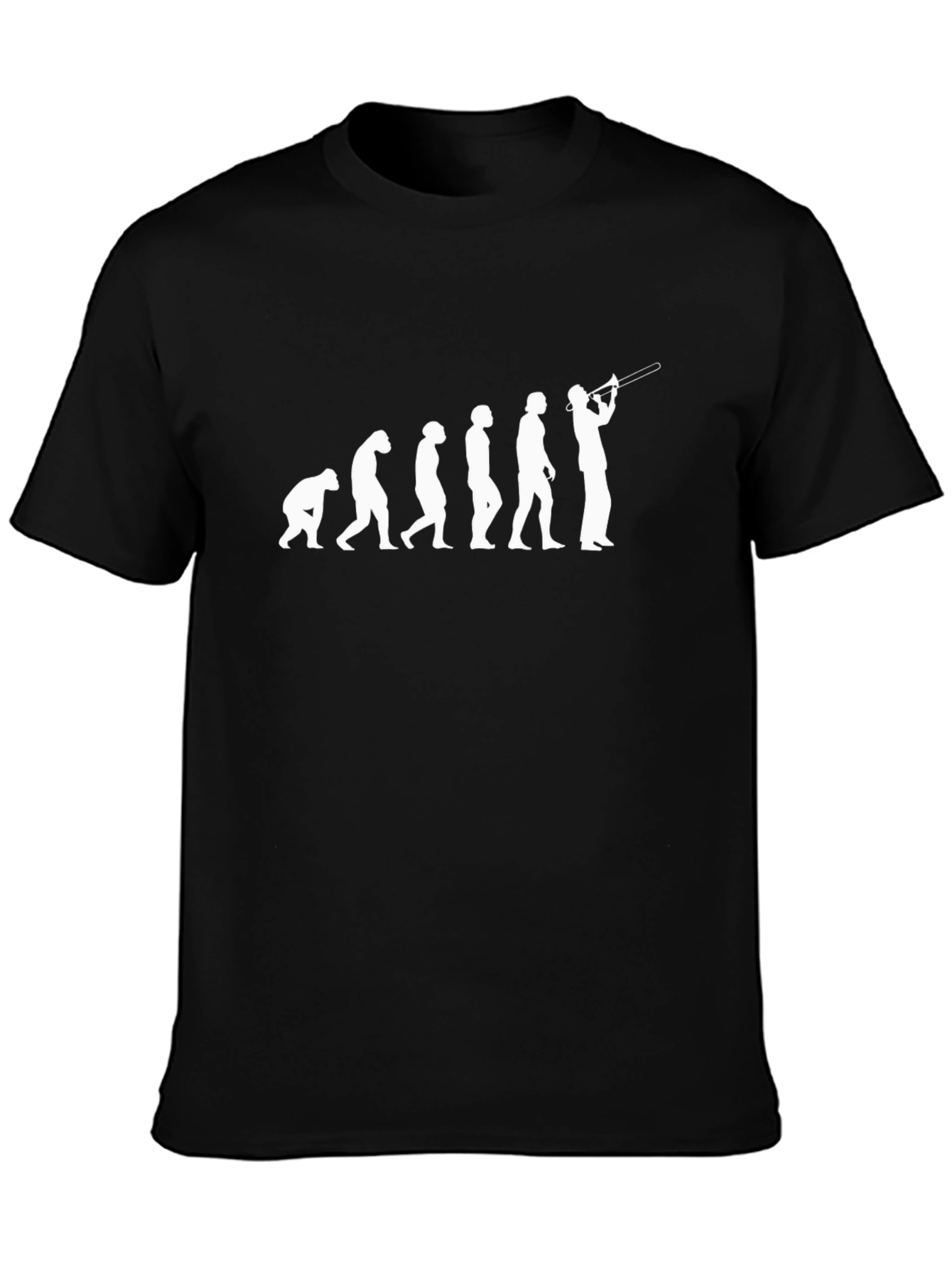 Trombone Evolution T-Shirt - Black