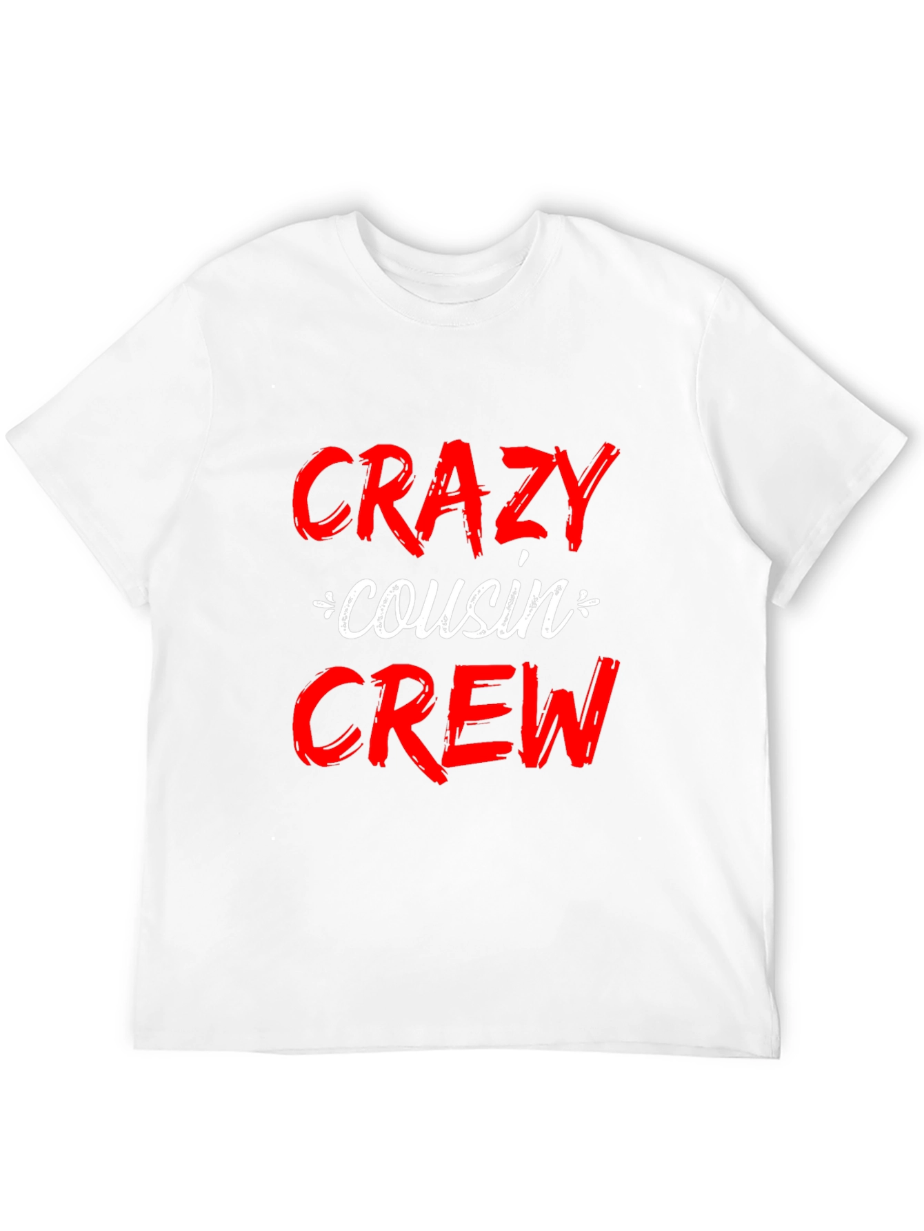 Crazy Cousin Crew T-Shirt - Black
