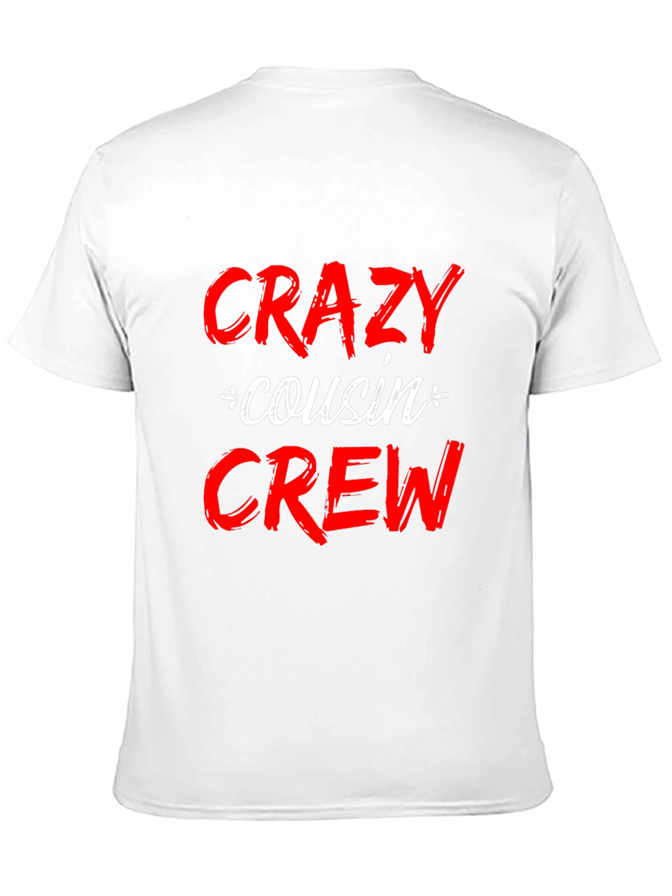 Crazy Cousin Crew T-Shirt - Black