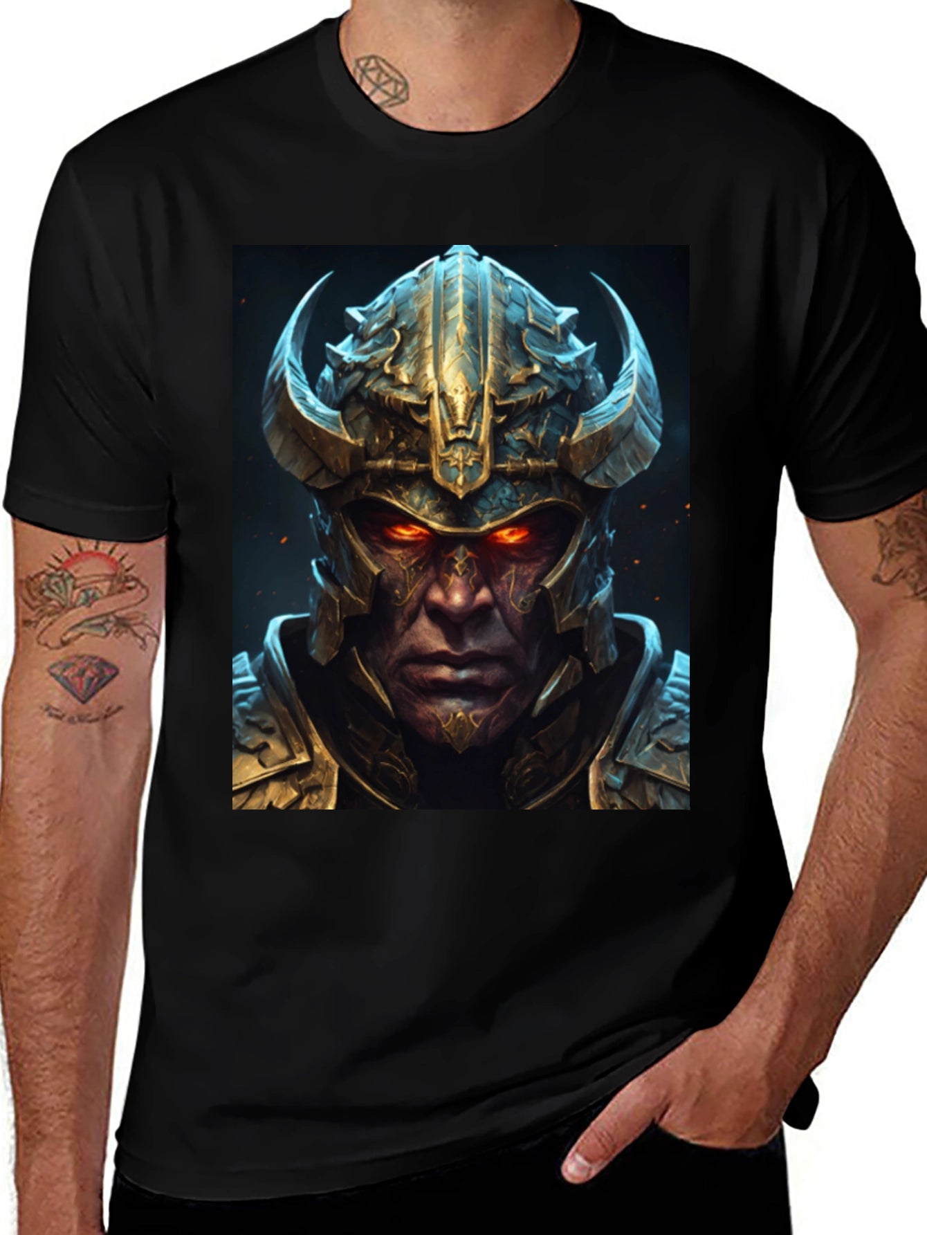 Warrior Helmet Graphic Tee