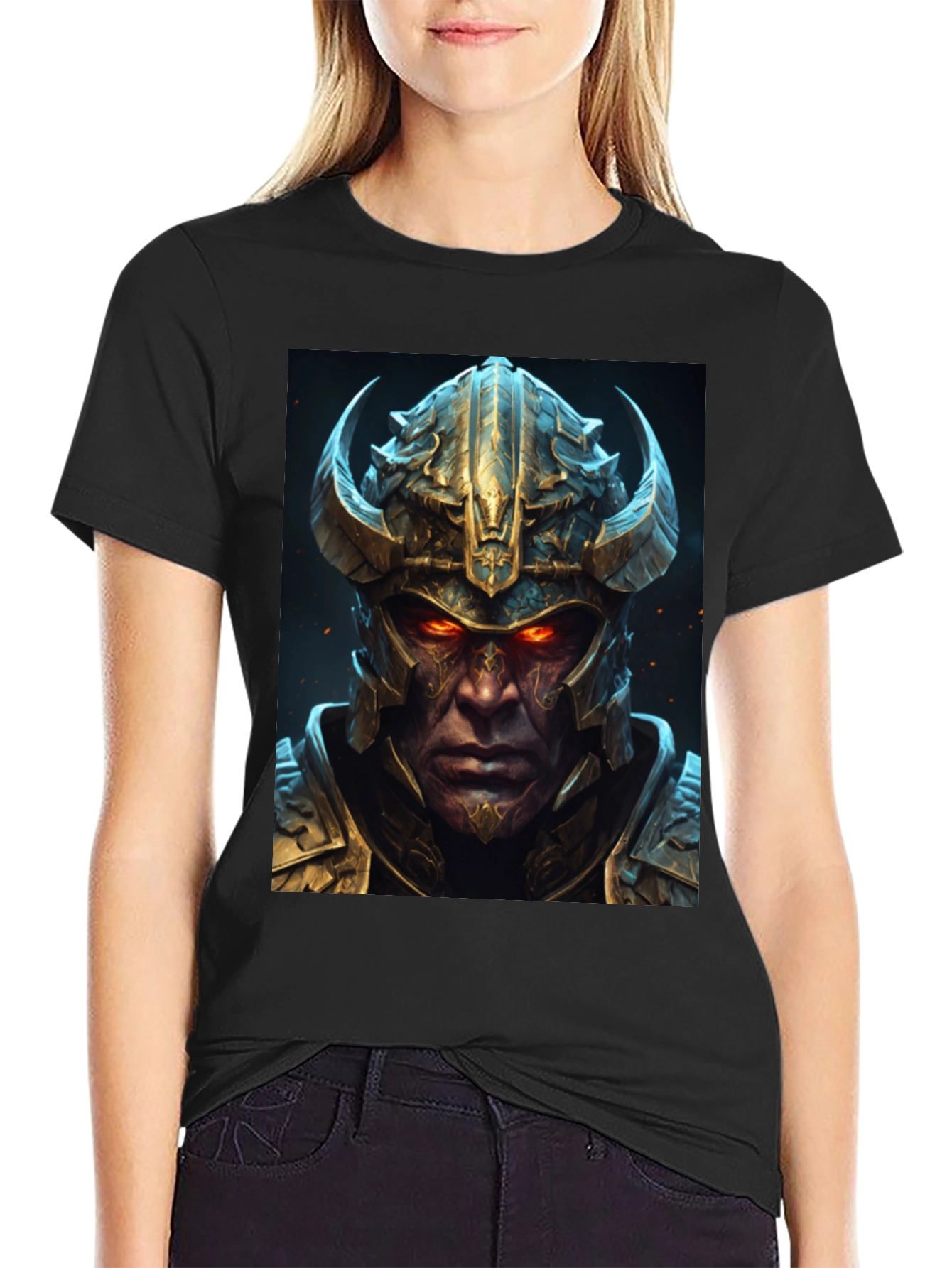 Warrior Helmet Graphic Tee