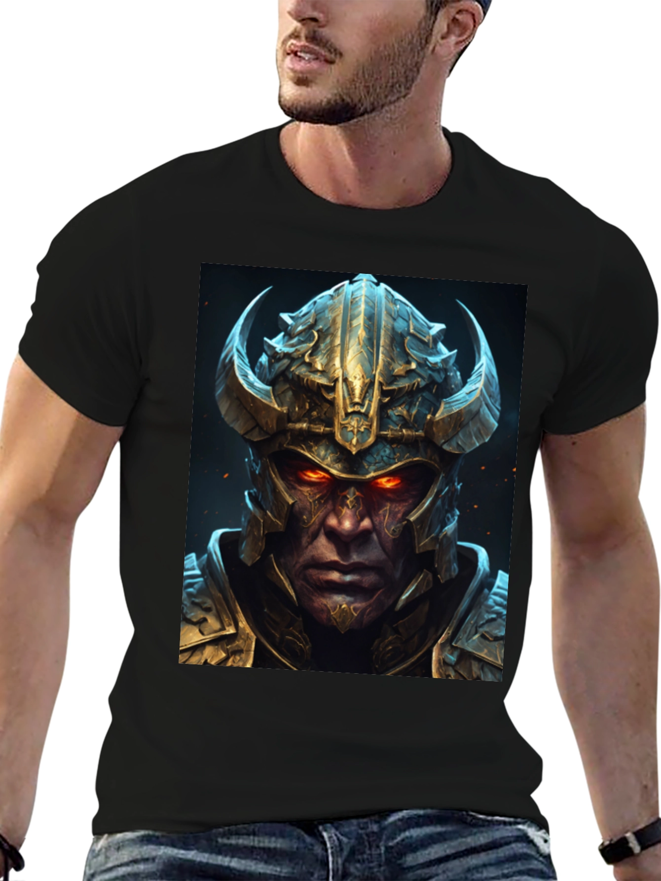 Warrior Helmet Graphic Tee