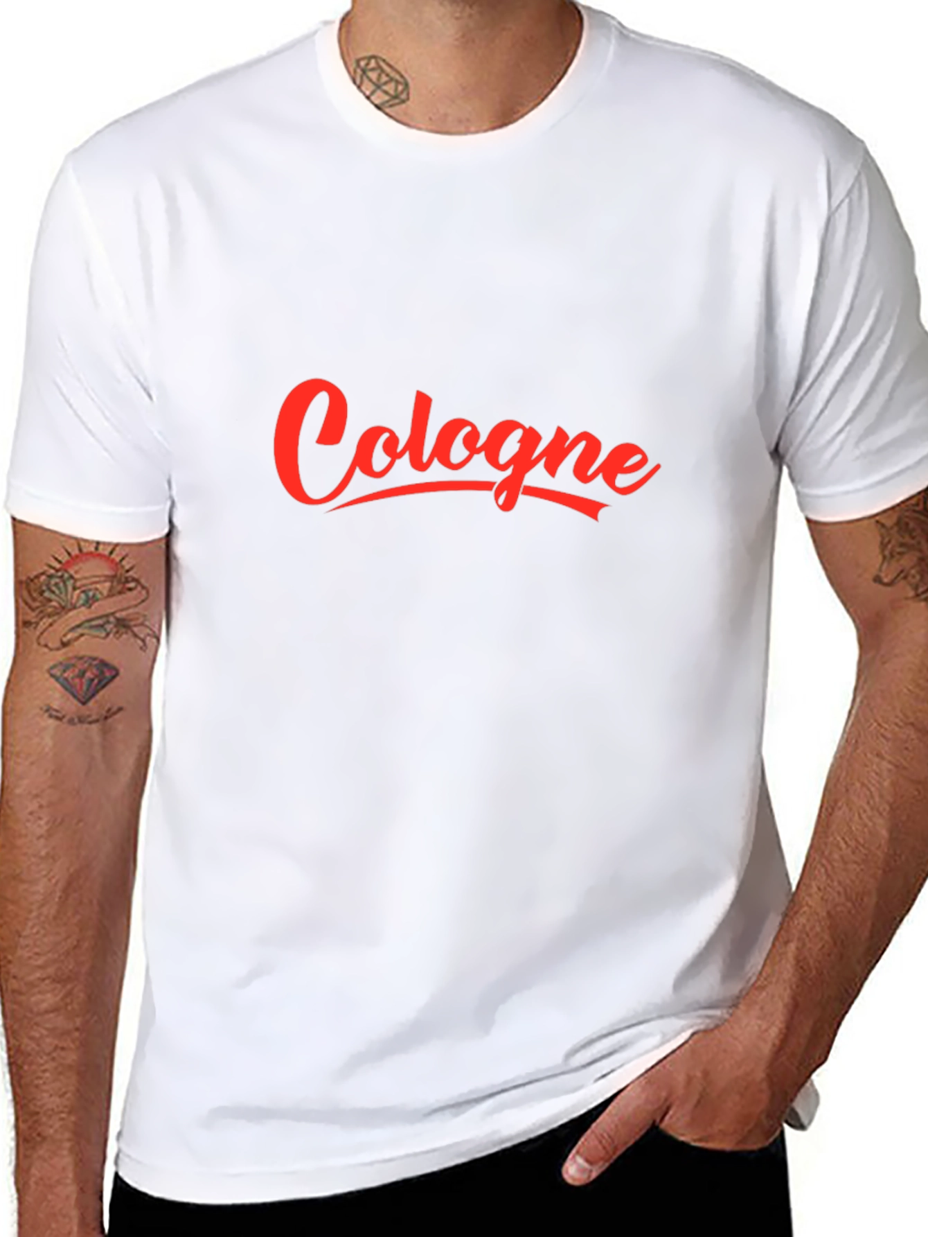 Cologne Graphic Tee - Stylish City Pride T-Shirt