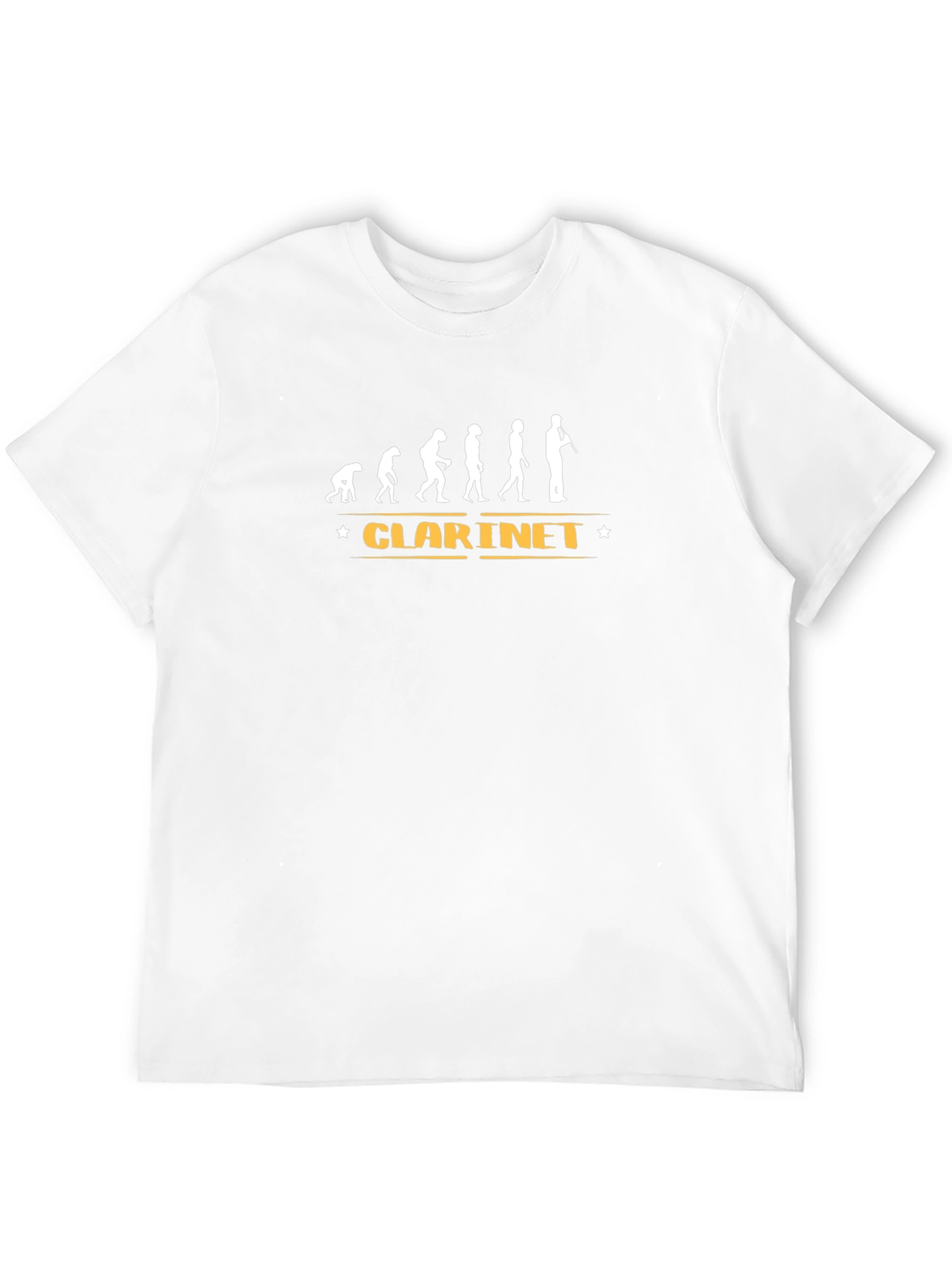 Clarinet Evolution T-Shirt: Musician Humor Tee