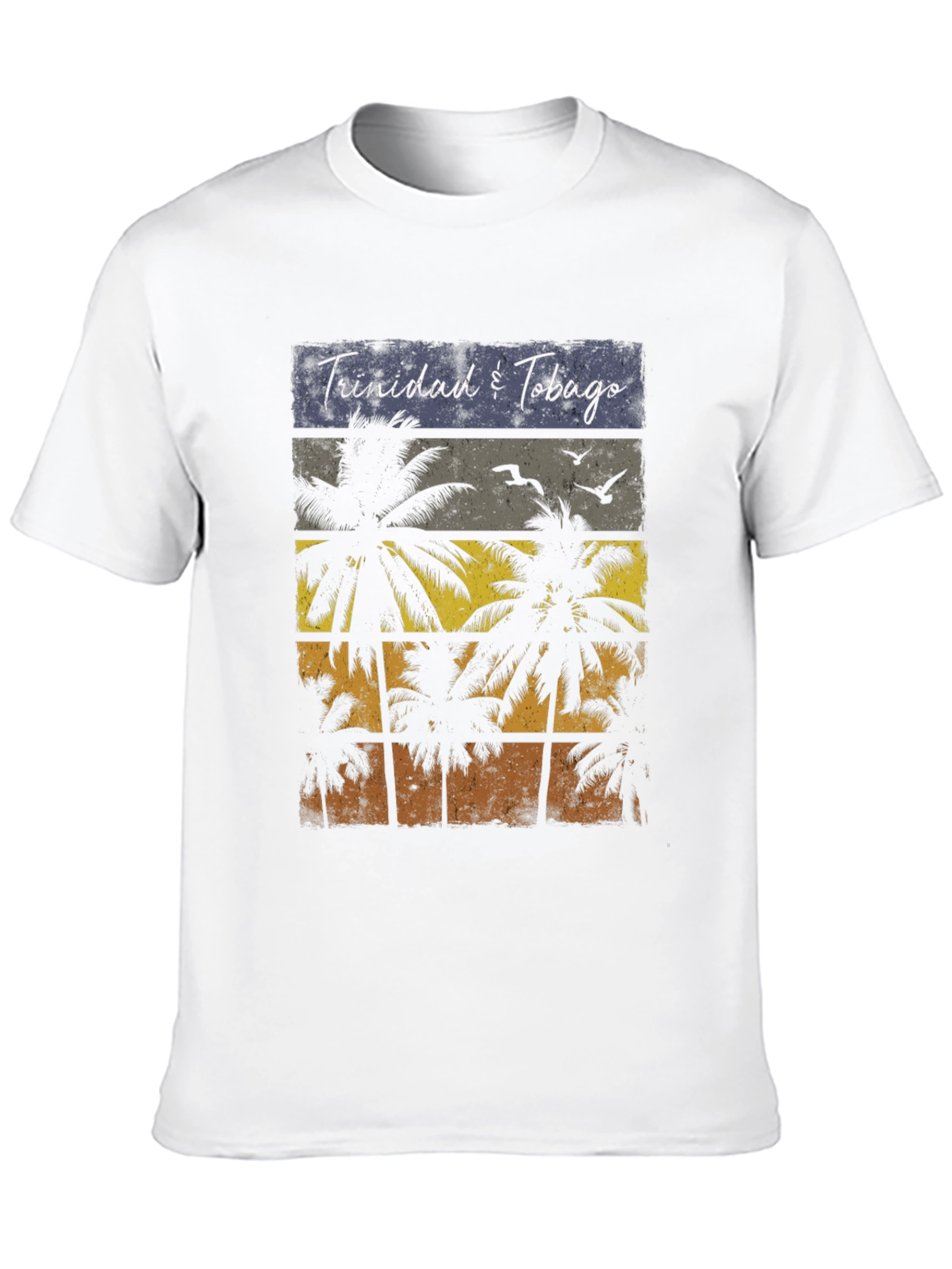 Trinidad & Tobago Palm Tree Graphic Tee