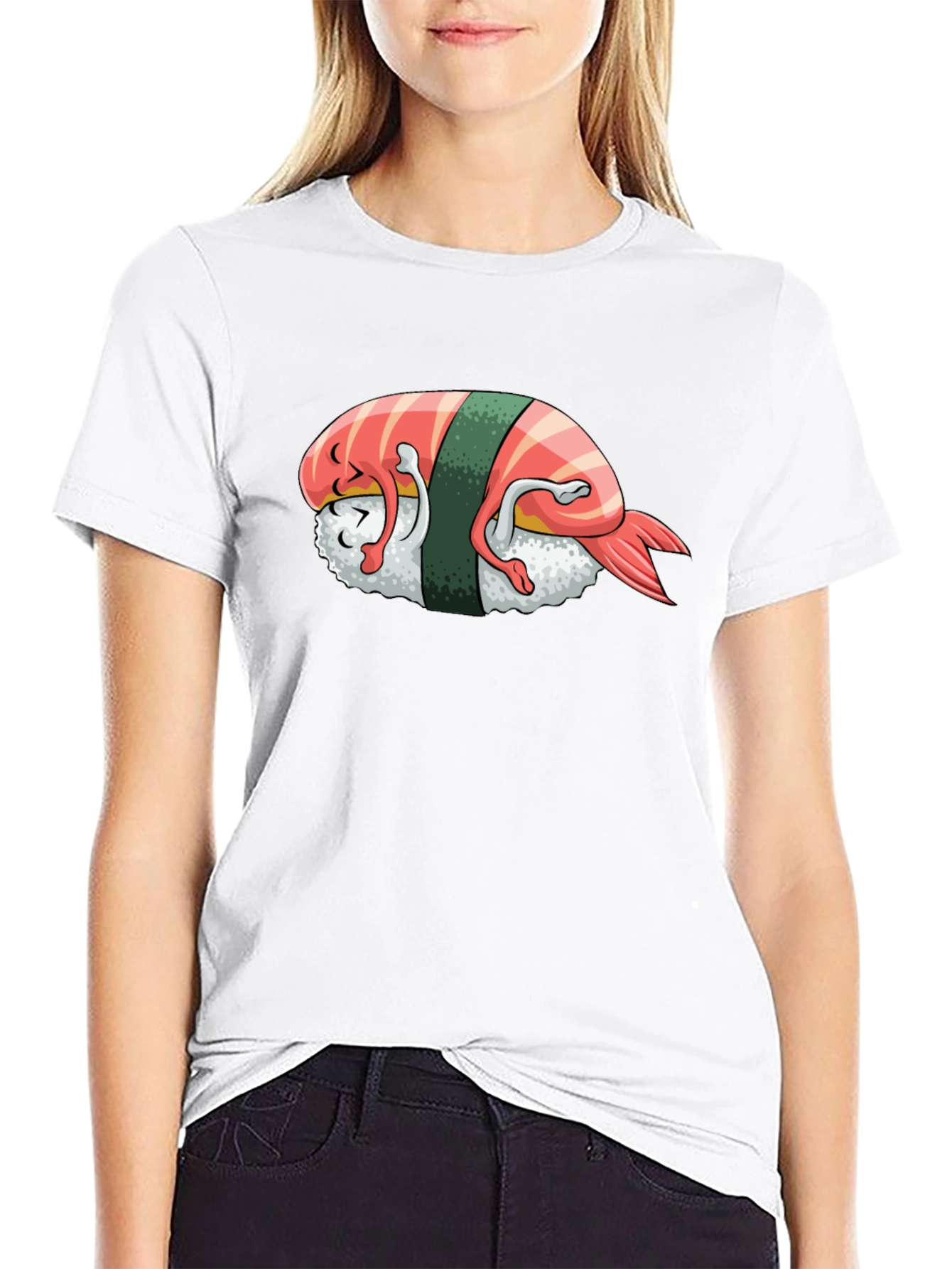 Sushi Nap T-Shirt - Cute and Unique Design
