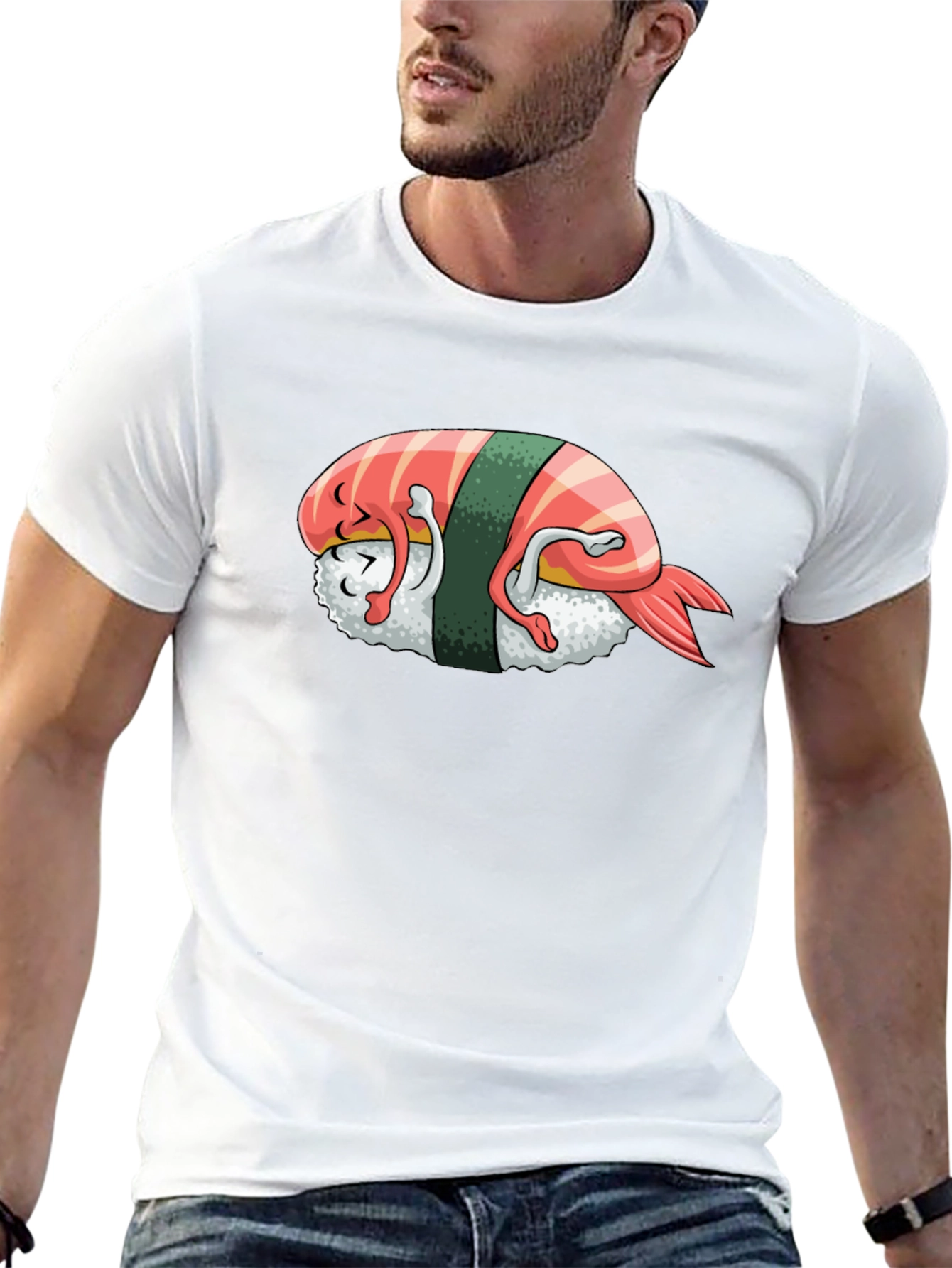 Sushi Nap T-Shirt - Cute and Unique Design