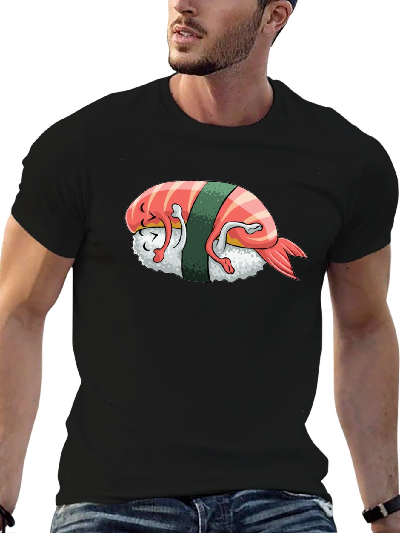 Sushi Nap T-Shirt - Cute and Unique Design