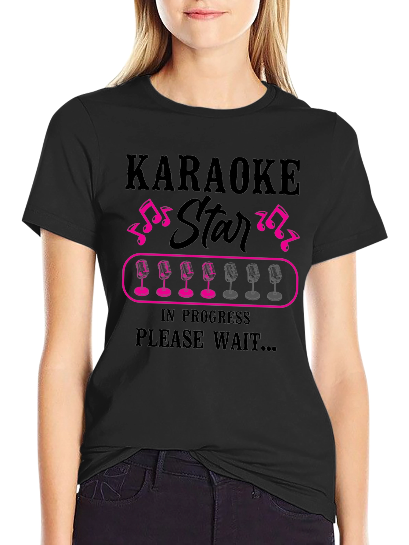 Karaoke Star In Progress T-Shirt