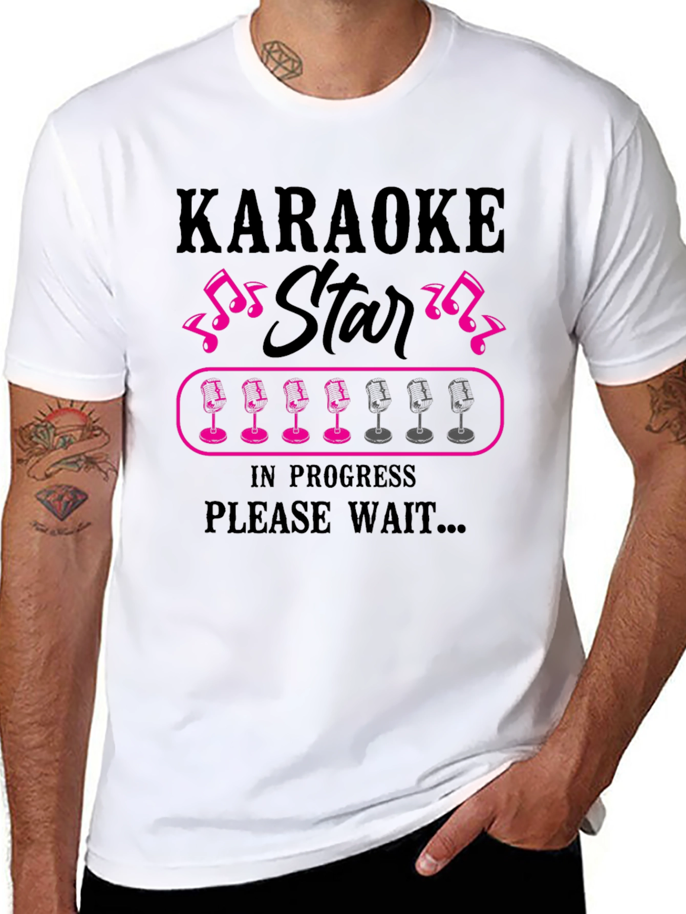 Karaoke Star In Progress T-Shirt