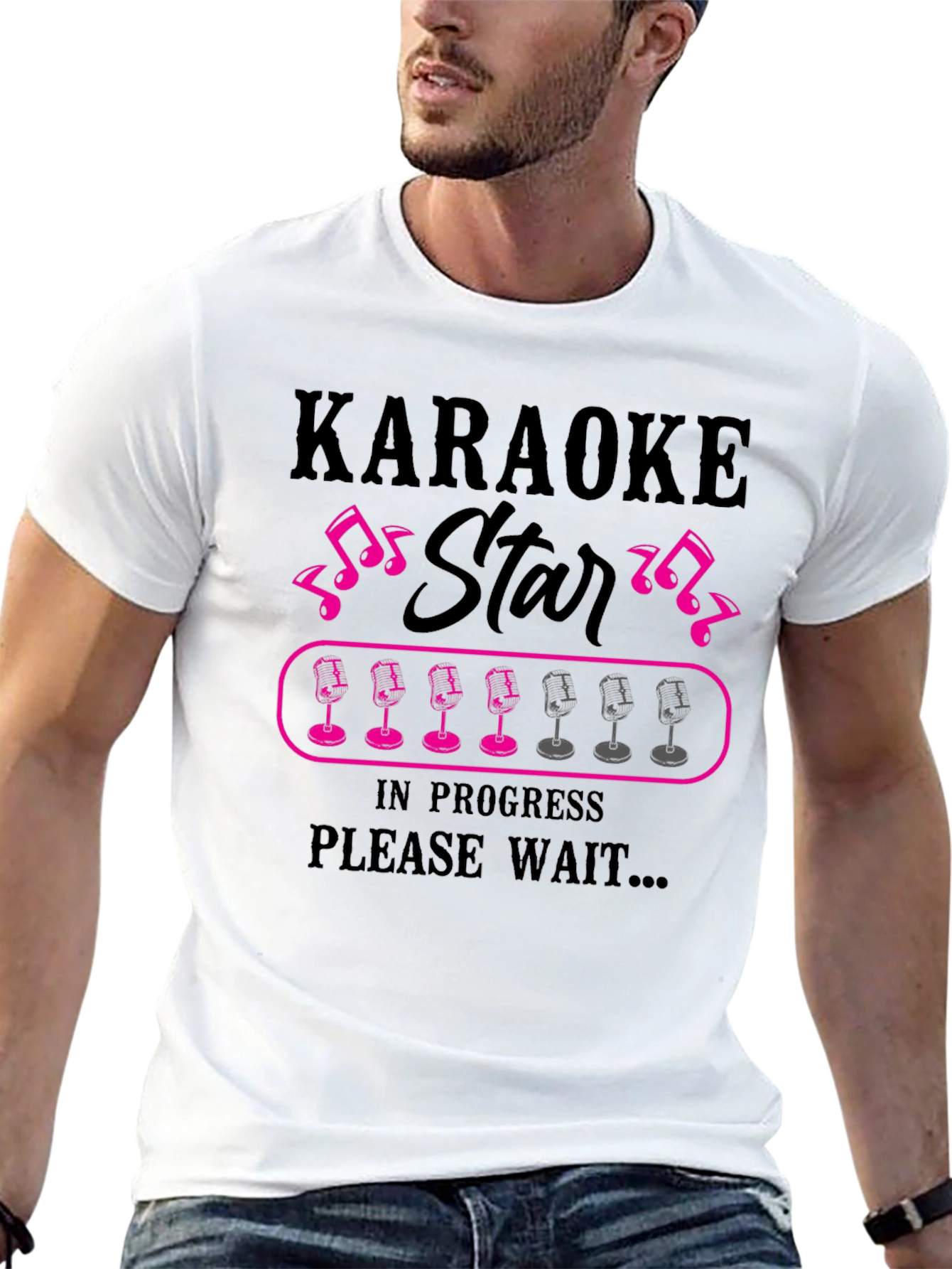 Karaoke Star In Progress T-Shirt