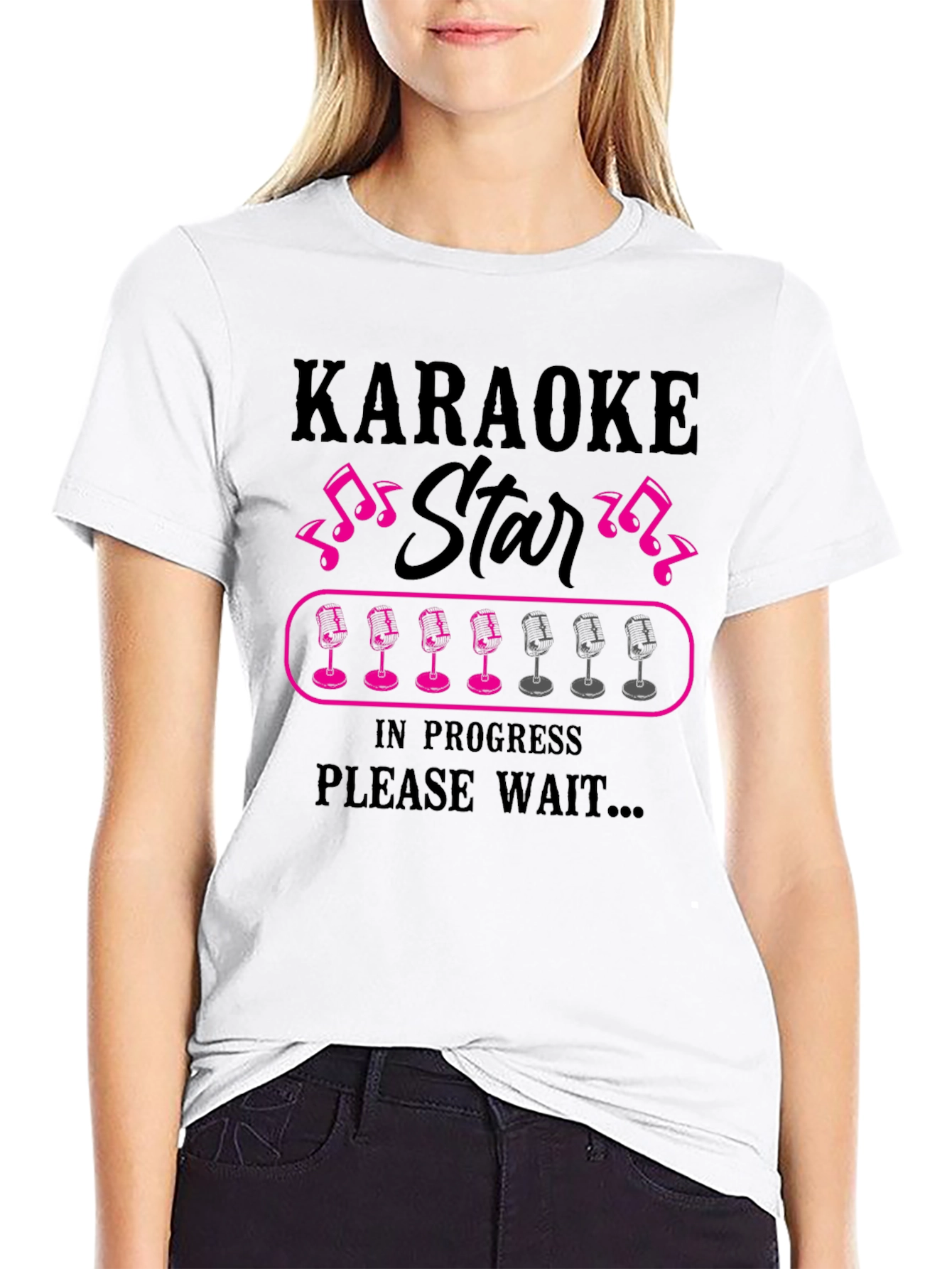 Karaoke Star In Progress T-Shirt