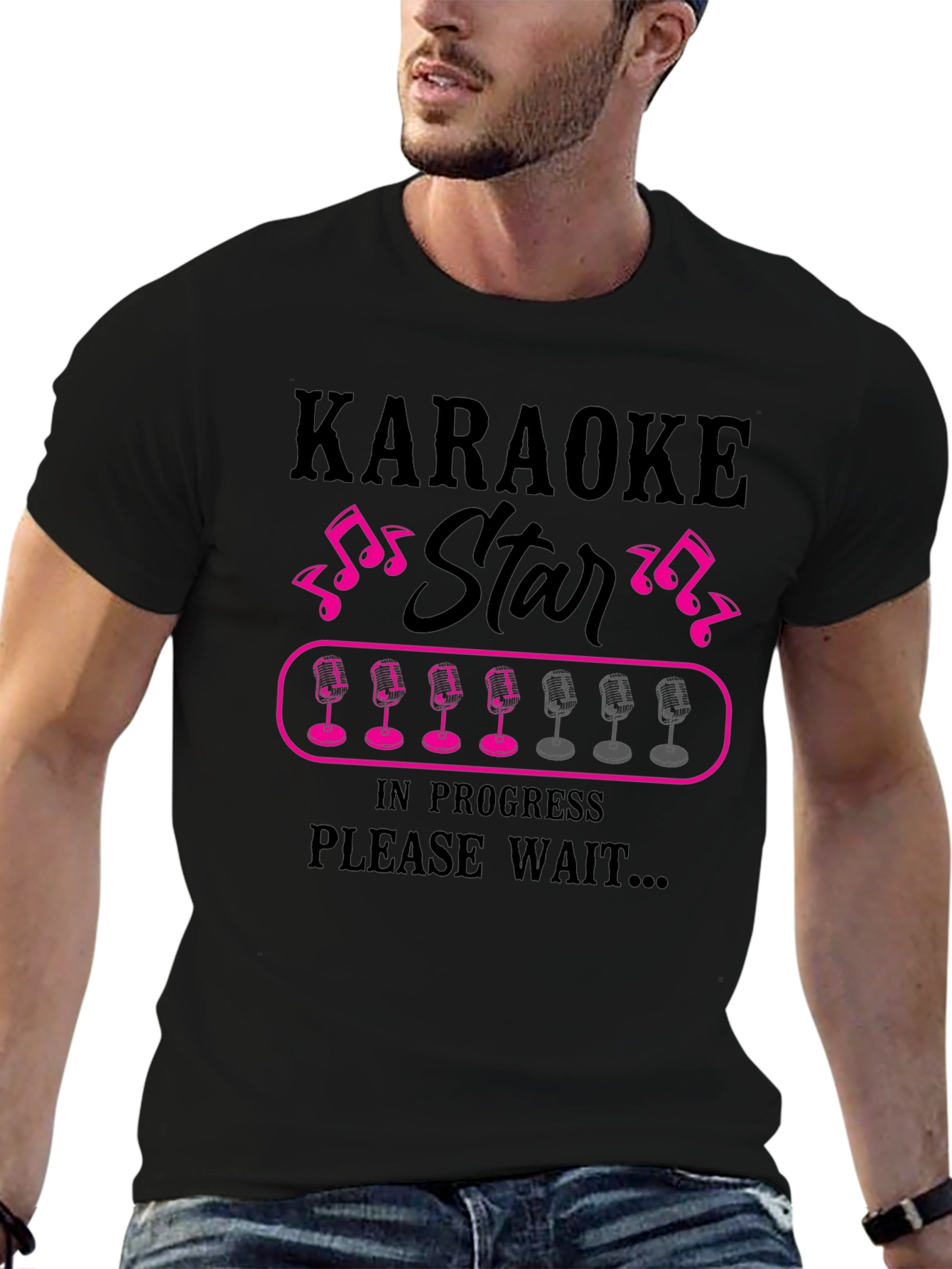Karaoke Star In Progress T-Shirt