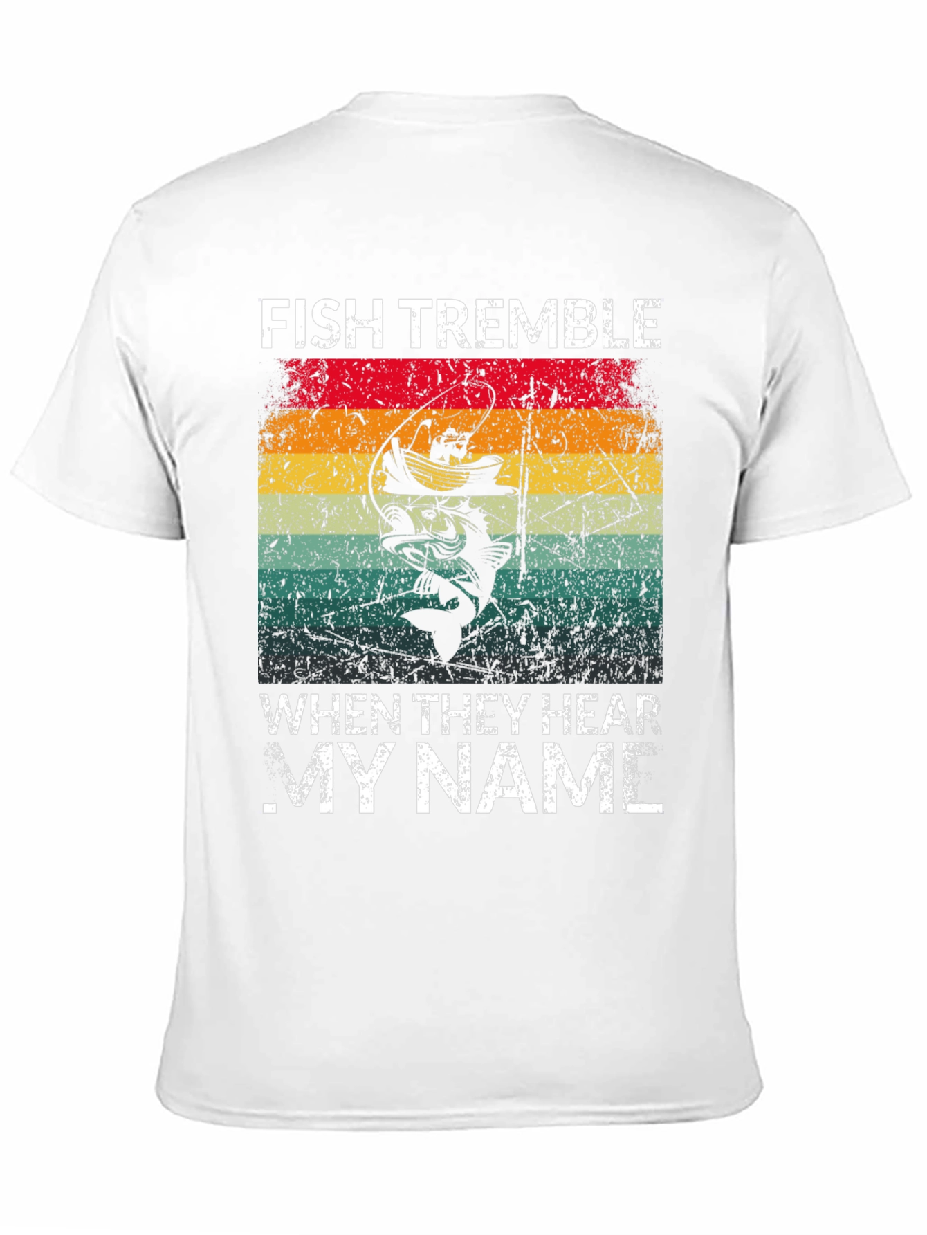 Fish Tremble T-Shirt: Anglers Humor Tee