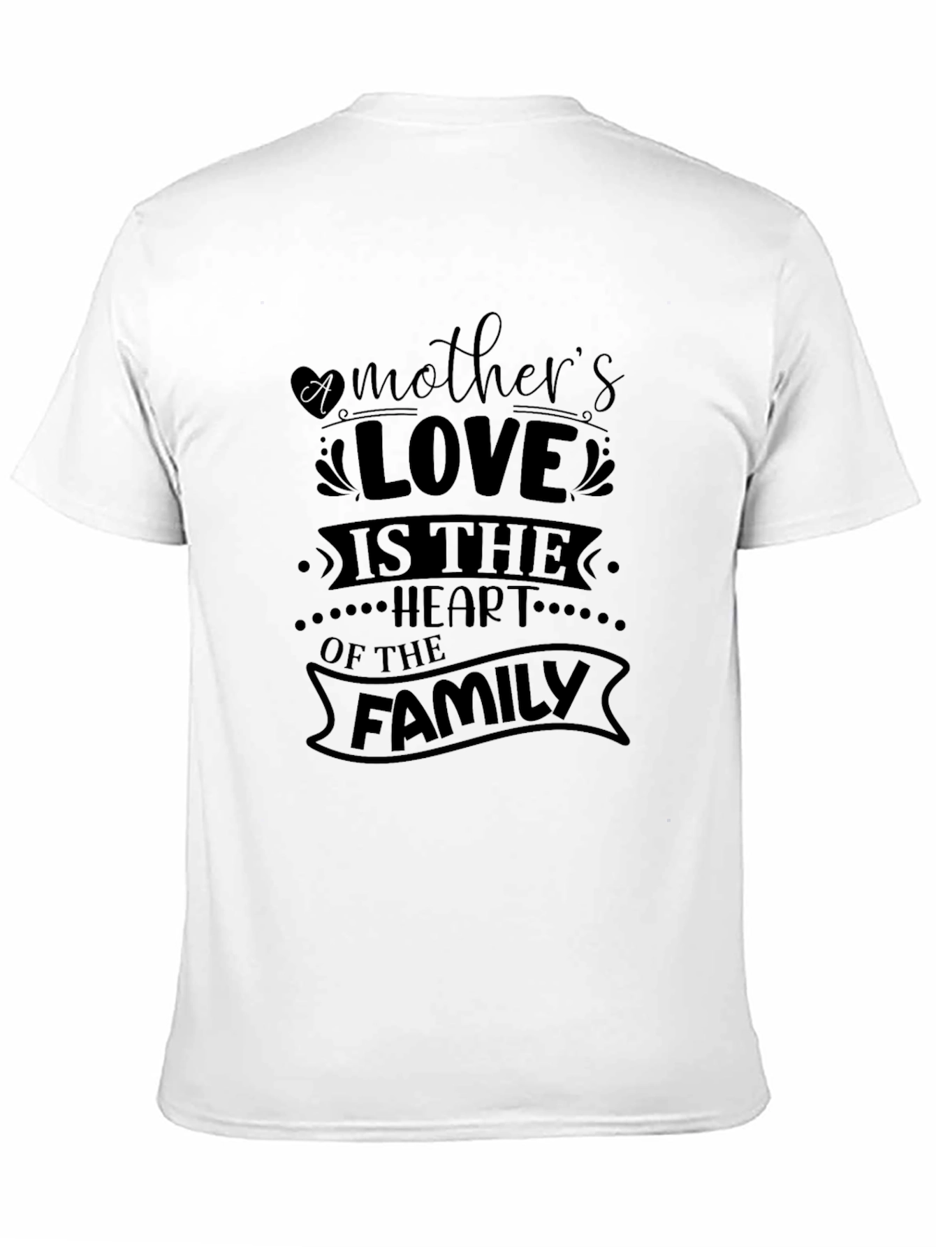 Mothers Love T-Shirt - Family Heart Tee