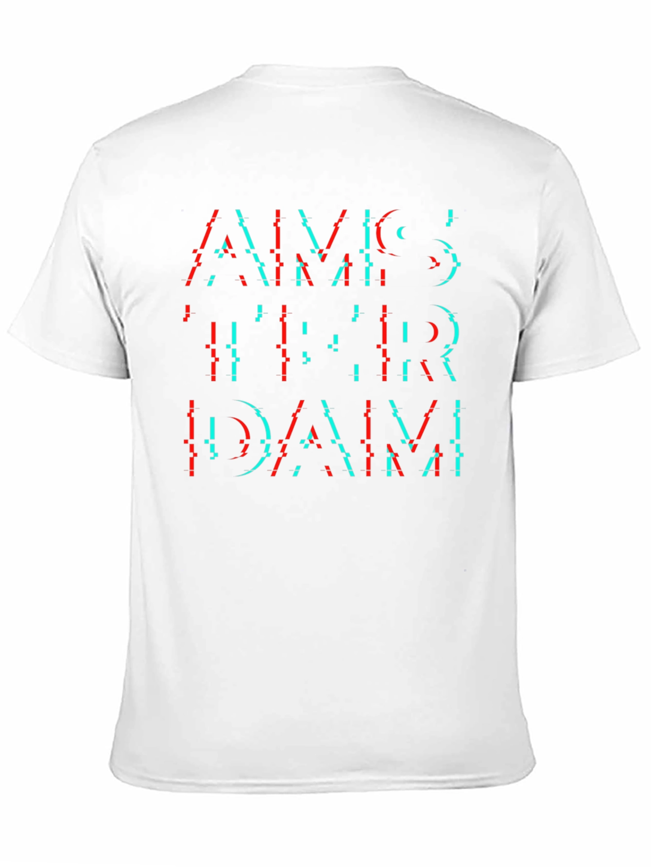 Amsterdam Glitch T-Shirt - Modern Graphic Tee