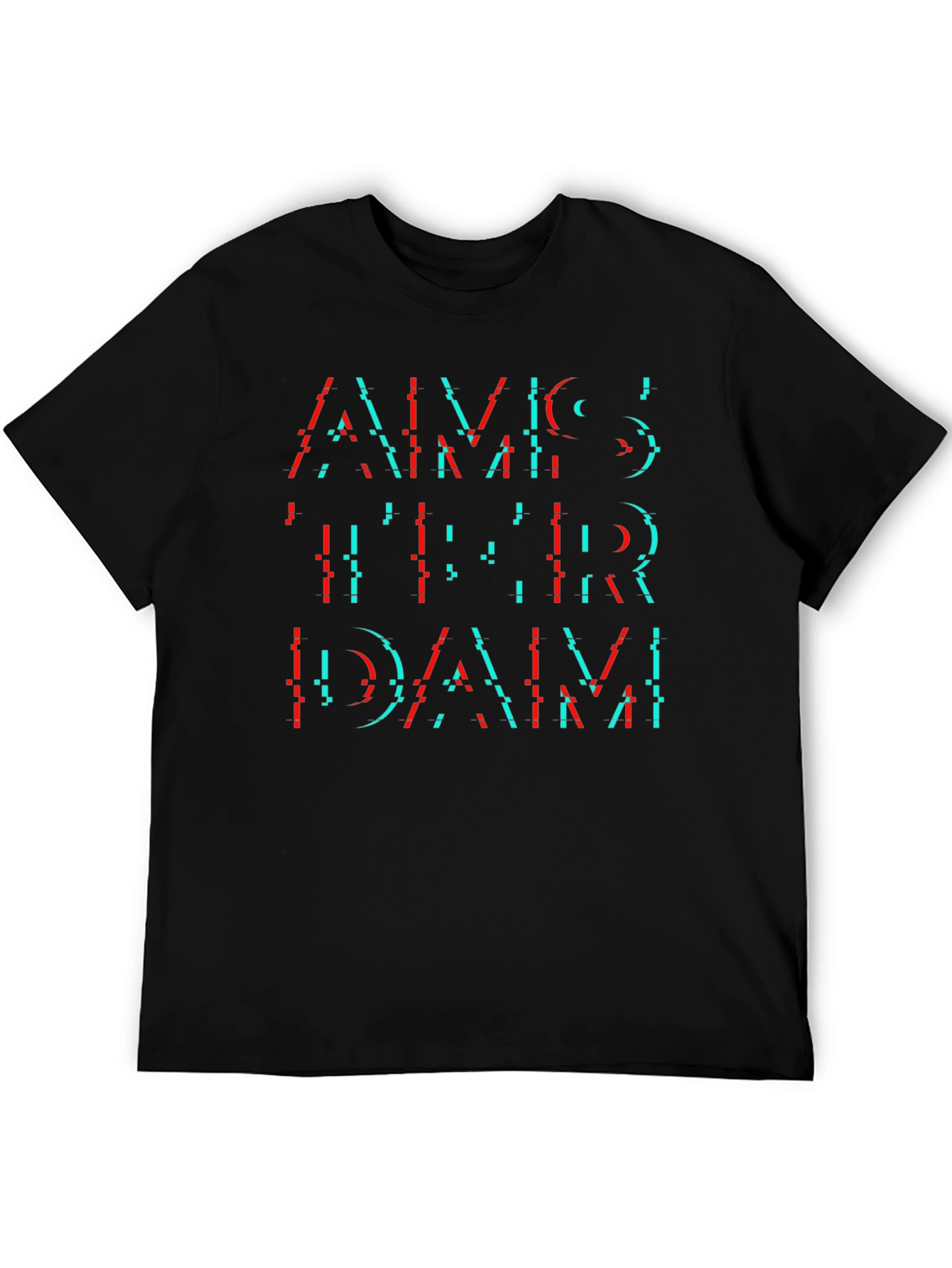 Amsterdam Glitch T-Shirt - Modern Graphic Tee