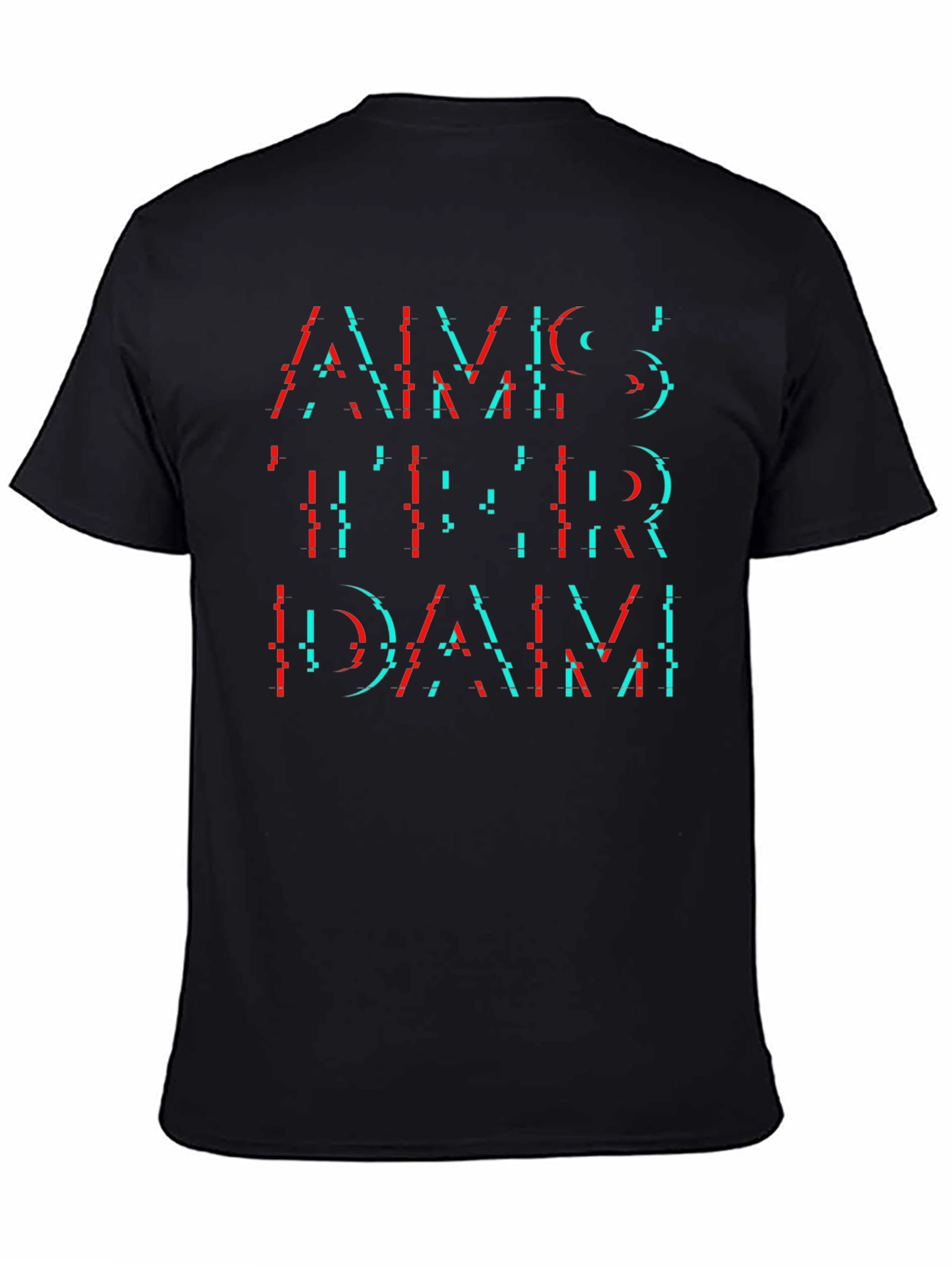 Amsterdam Glitch T-Shirt - Modern Graphic Tee