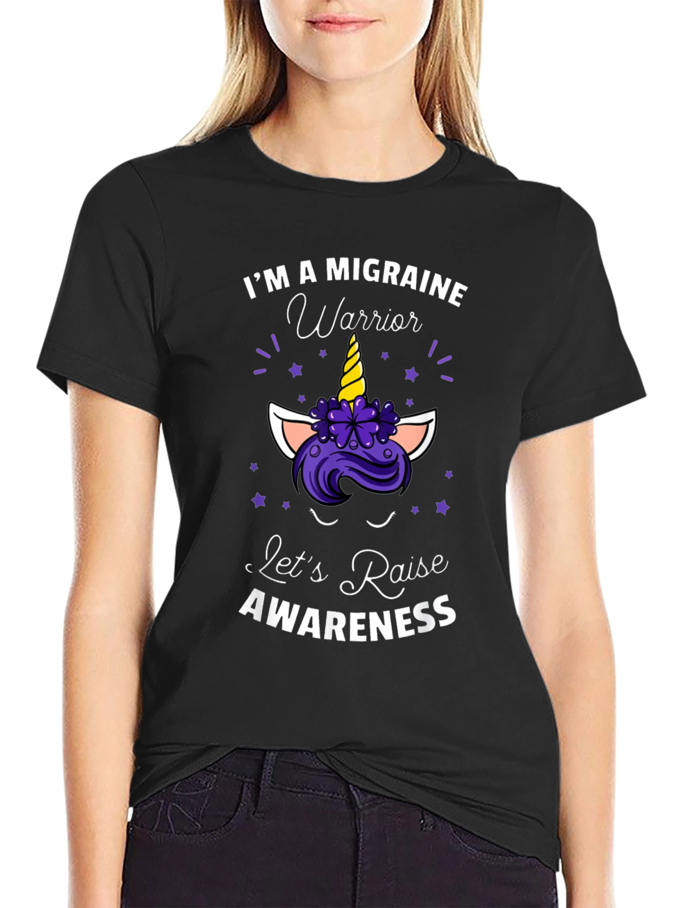 Migraine Warrior Awareness T-Shirt