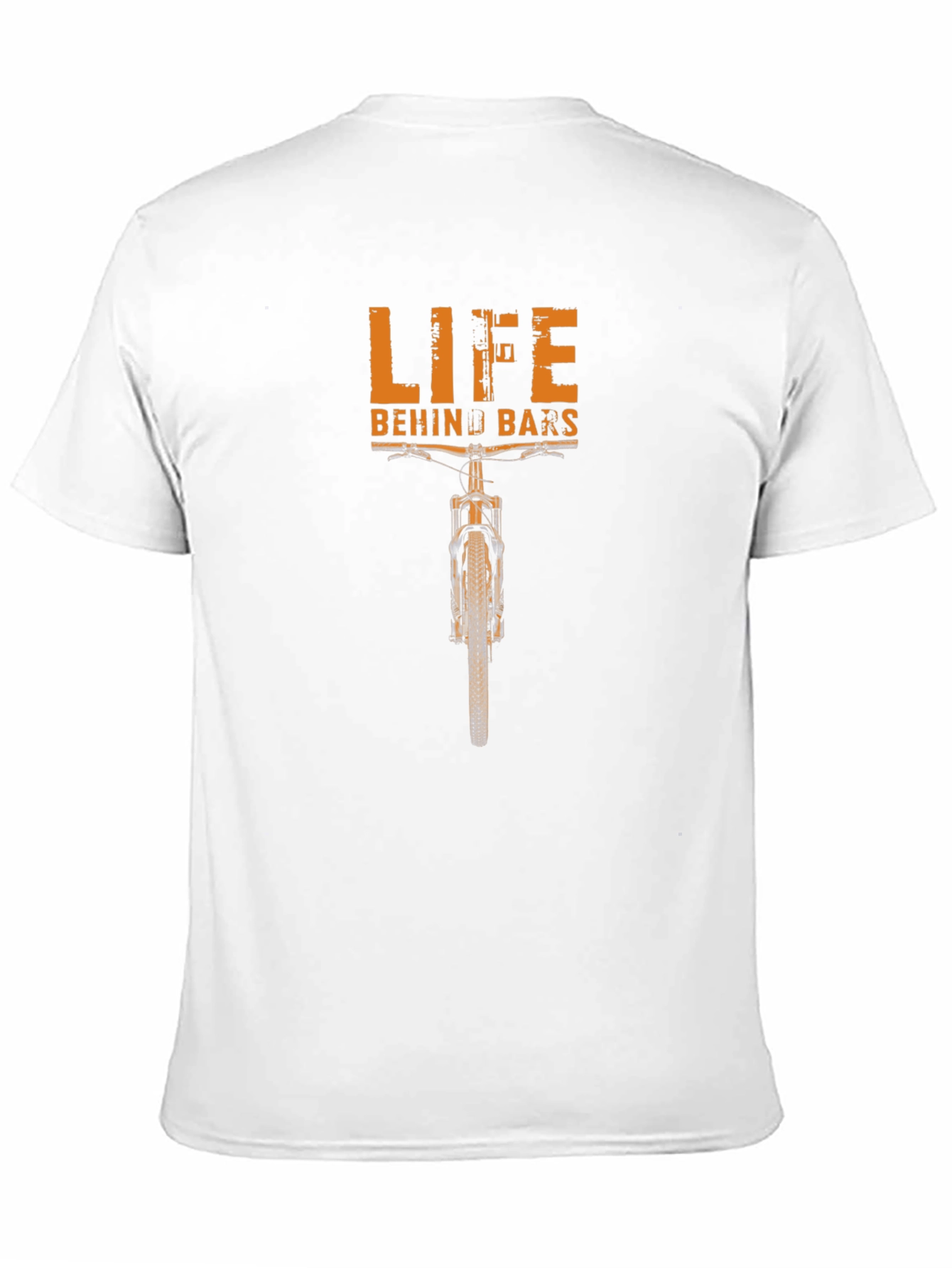 Life Behind Bars T-Shirt - Biker Graphic Tee