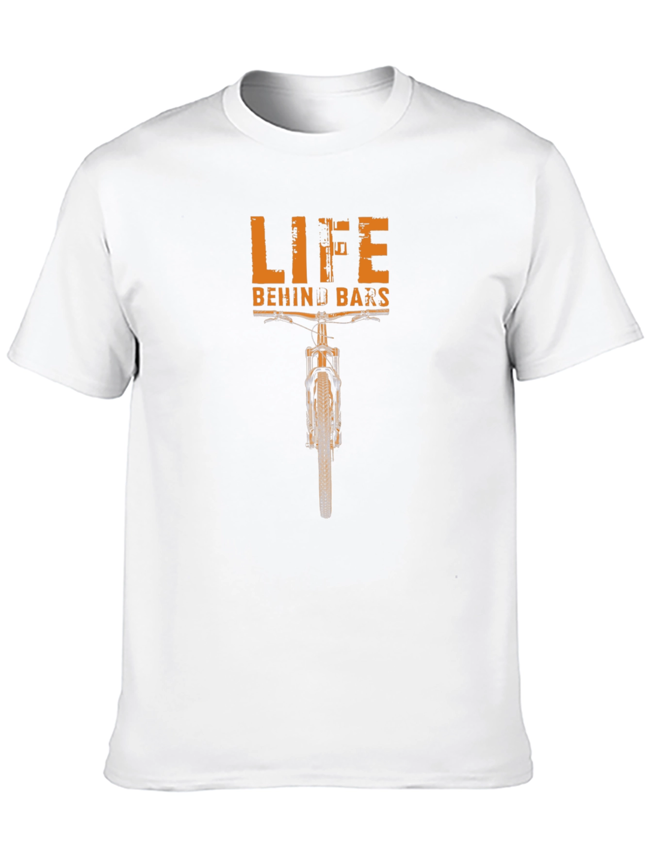 Life Behind Bars T-Shirt - Biker Graphic Tee