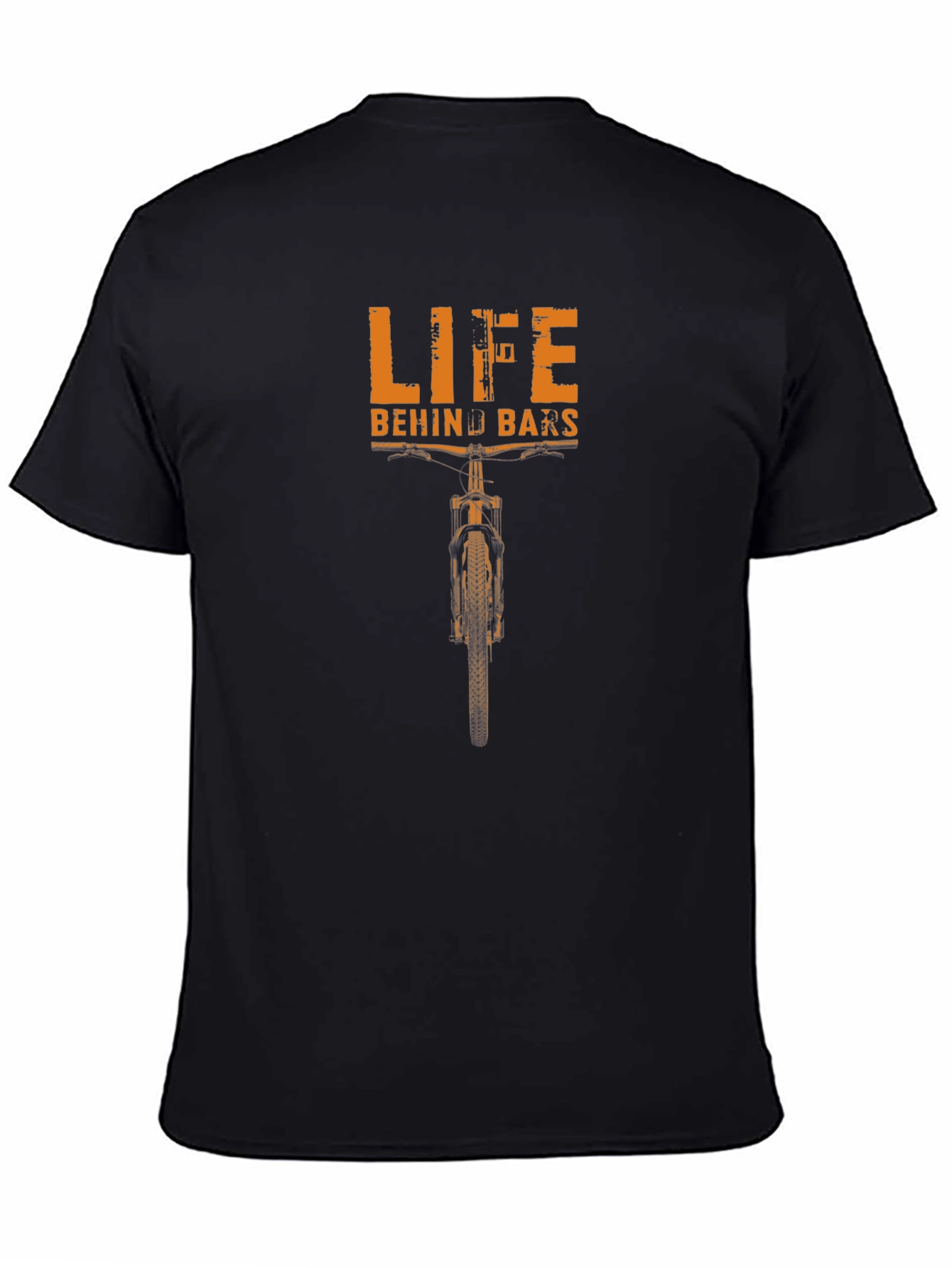 Life Behind Bars T-Shirt - Biker Graphic Tee