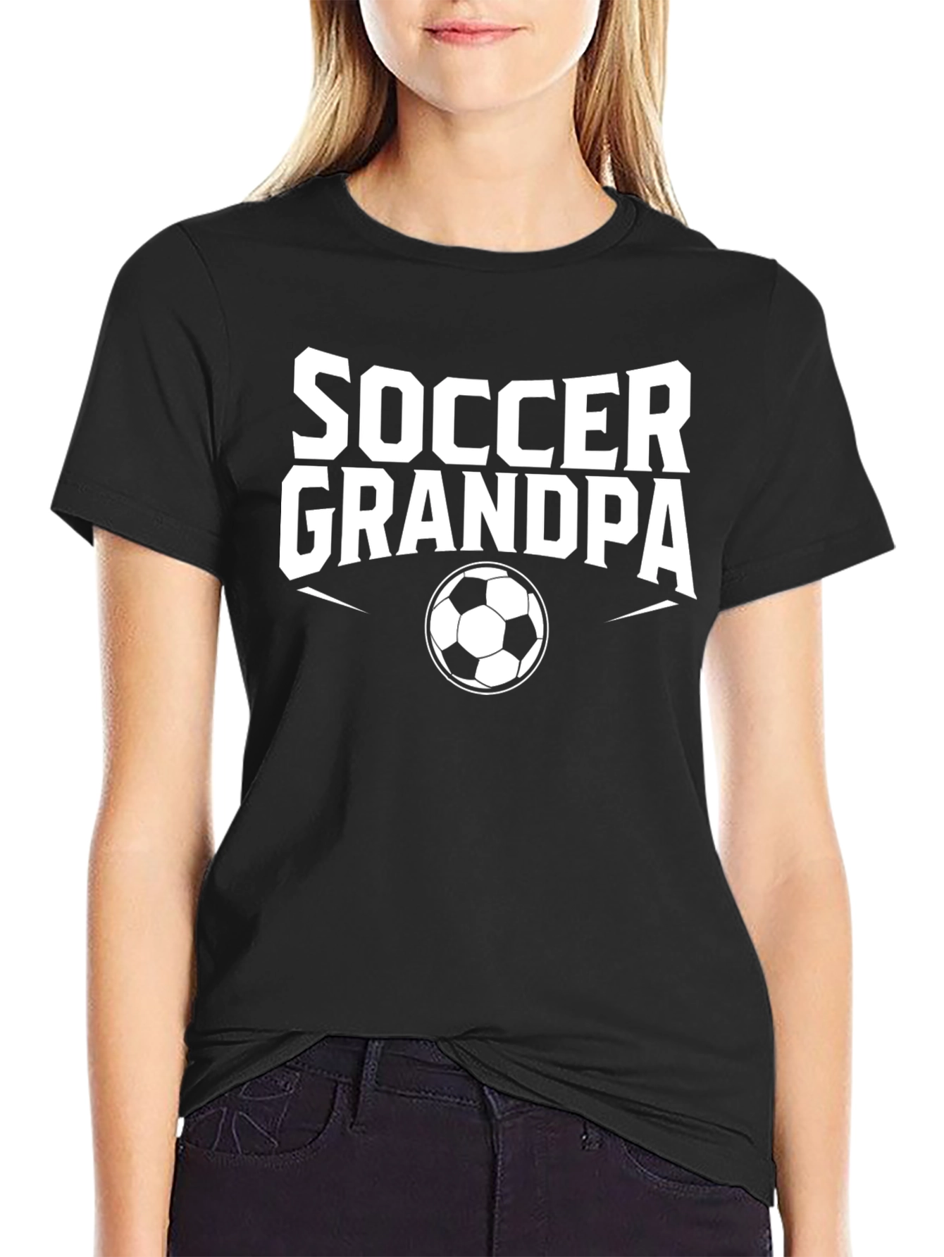Soccer Grandpa Graphic T-Shirt