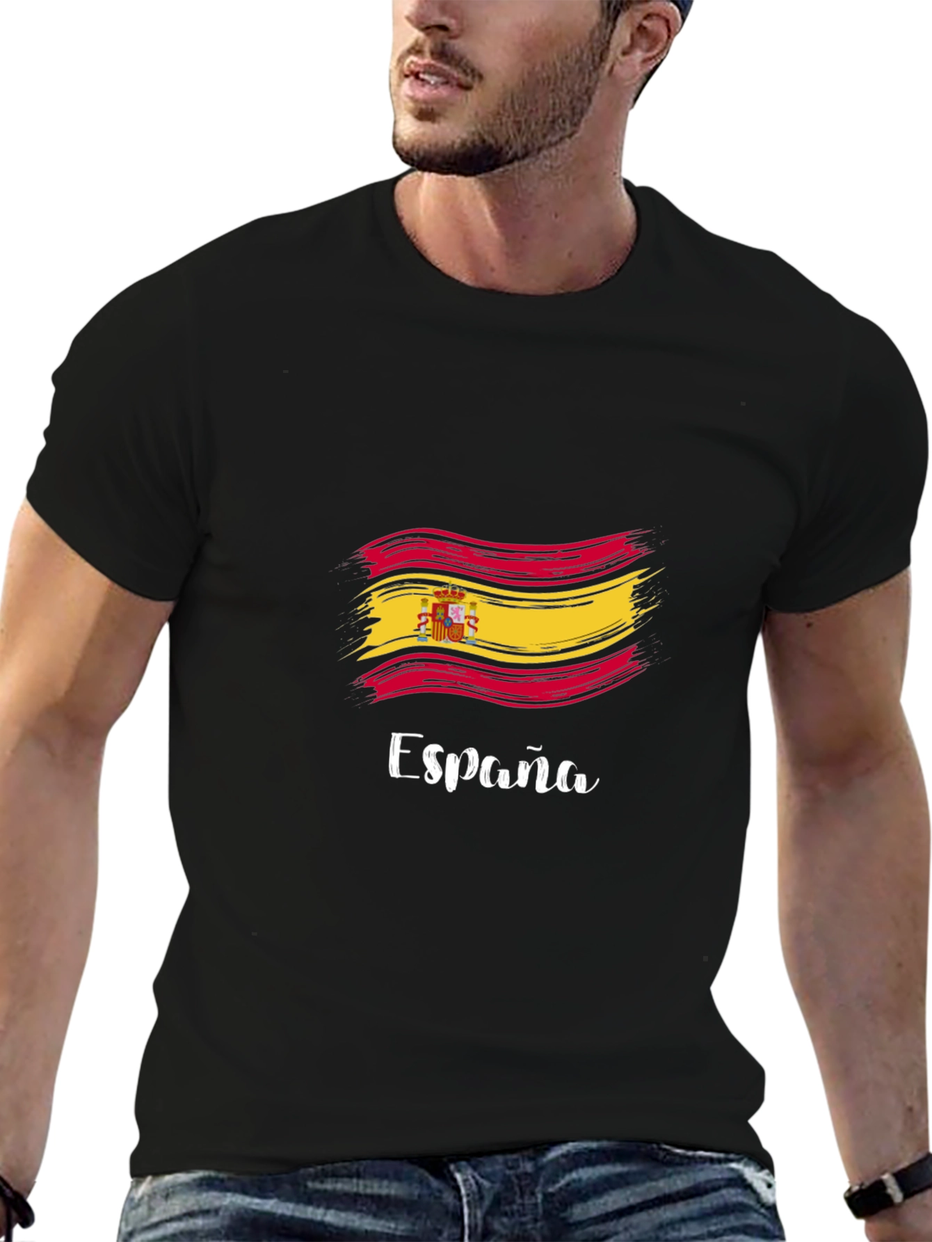España Flag Graphic T-Shirt