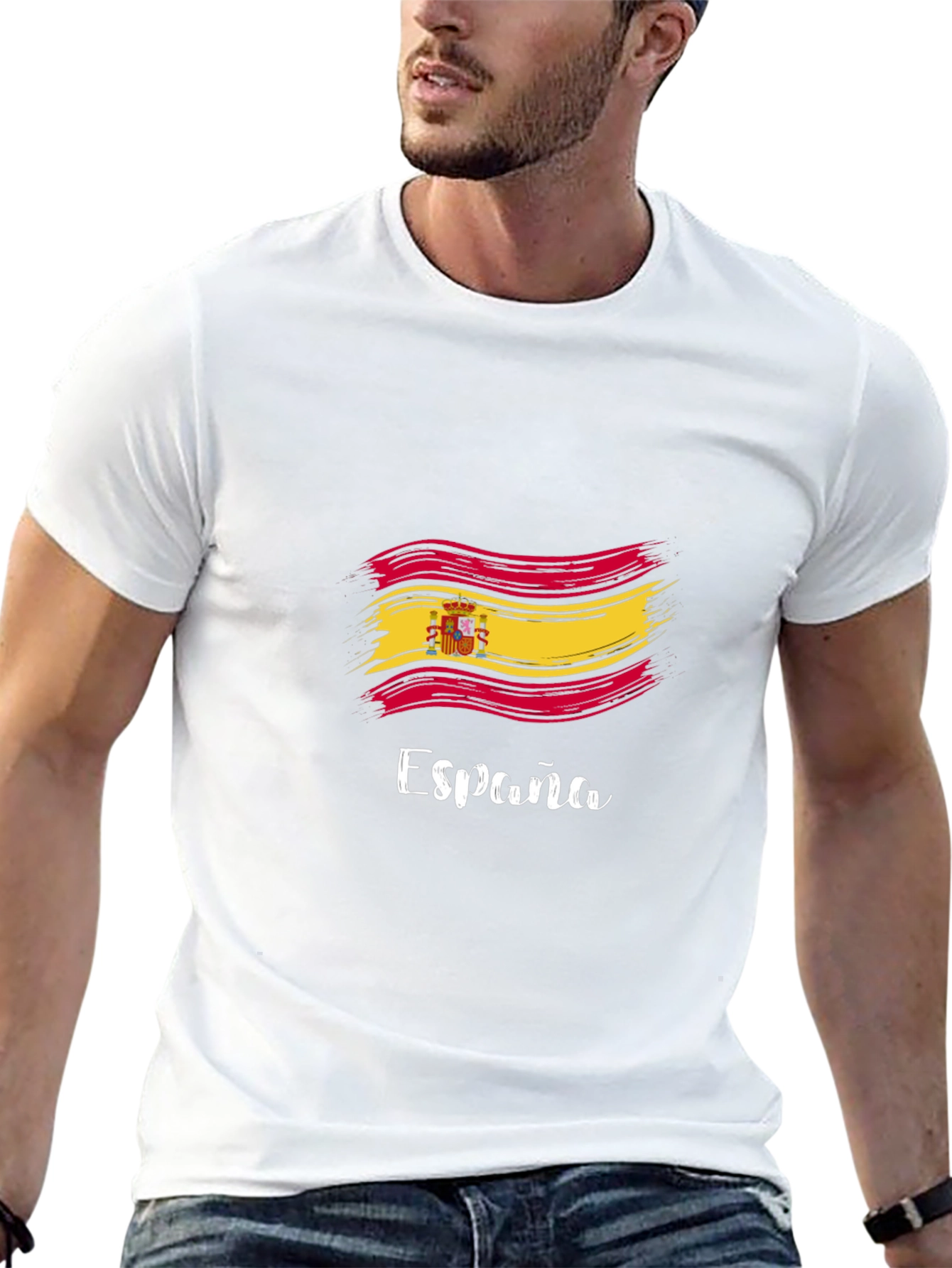 España Flag Graphic T-Shirt