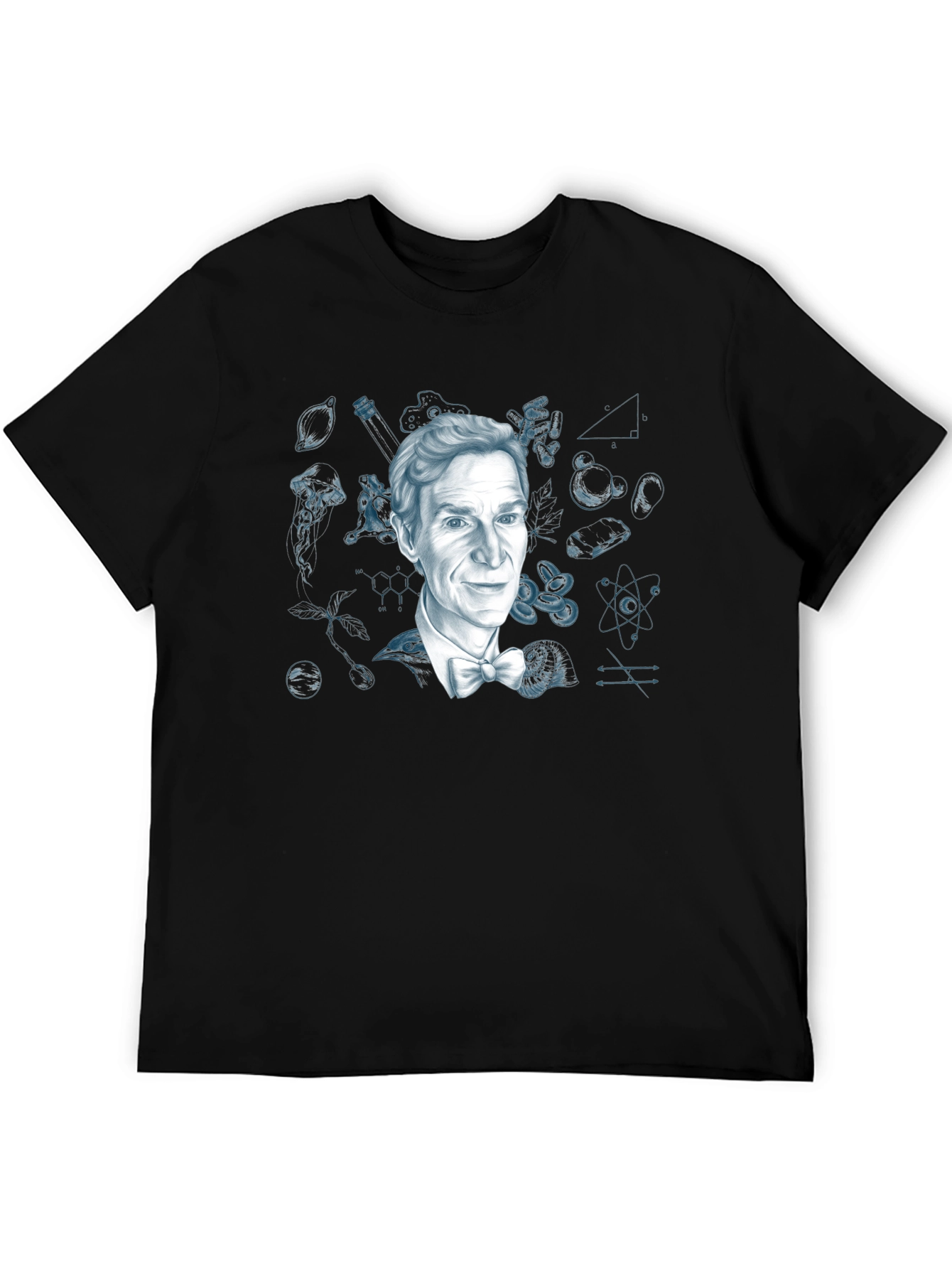 Bill Nye Science T-Shirt - Black Graphic Tee