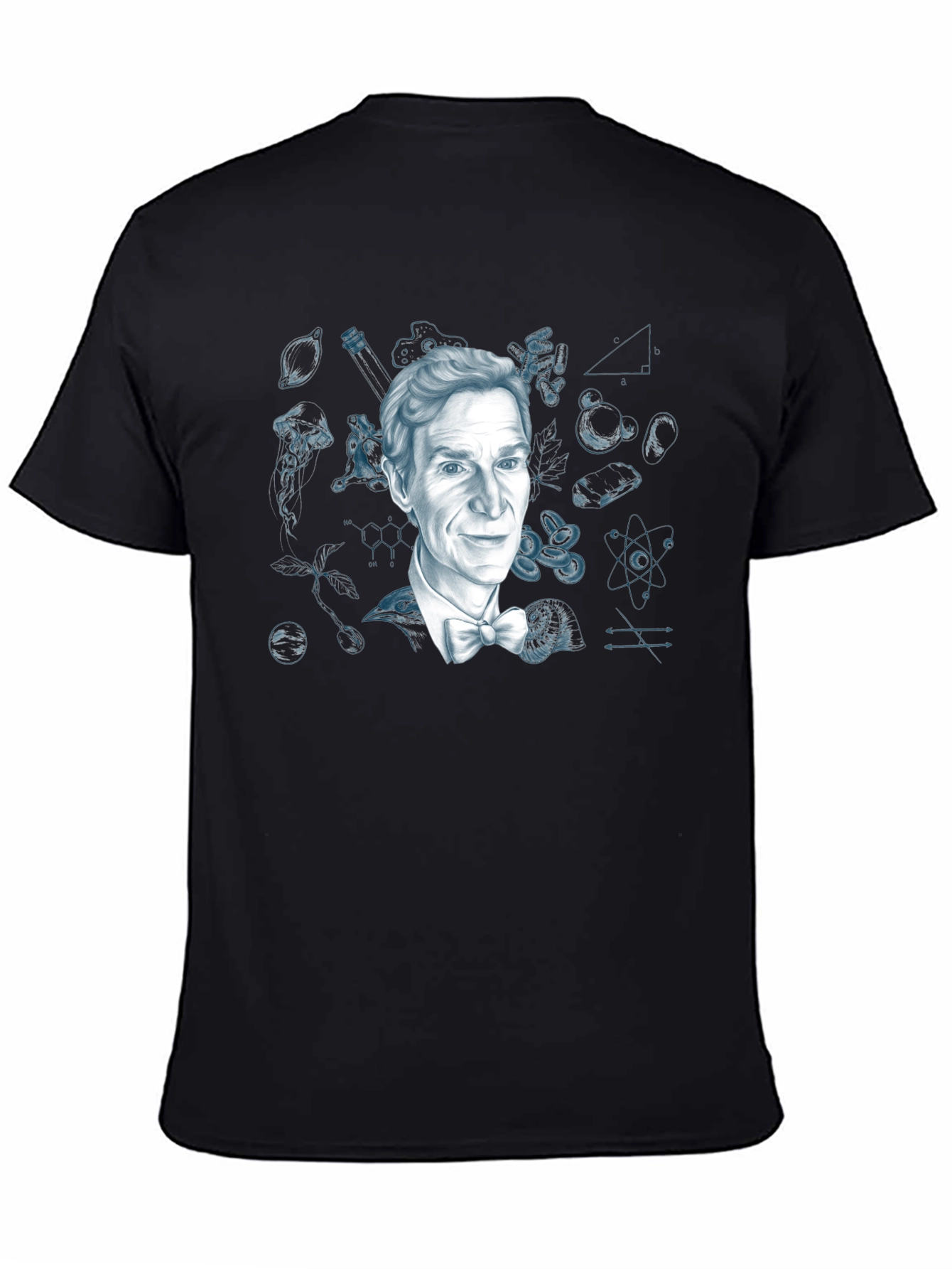 Bill Nye Science T-Shirt - Black Graphic Tee