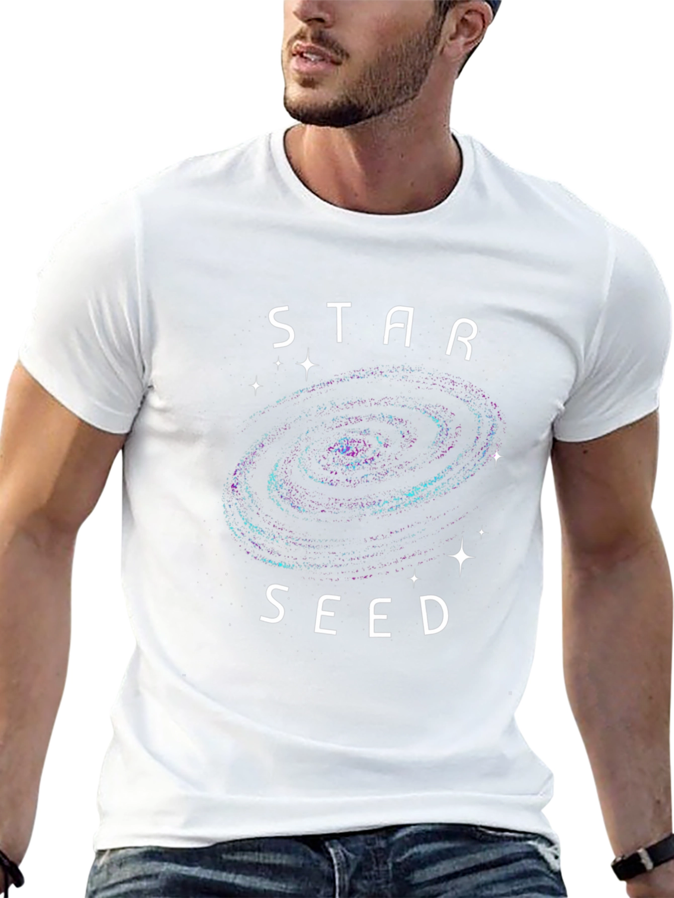 Star Seed Galaxy Graphic T-Shirt