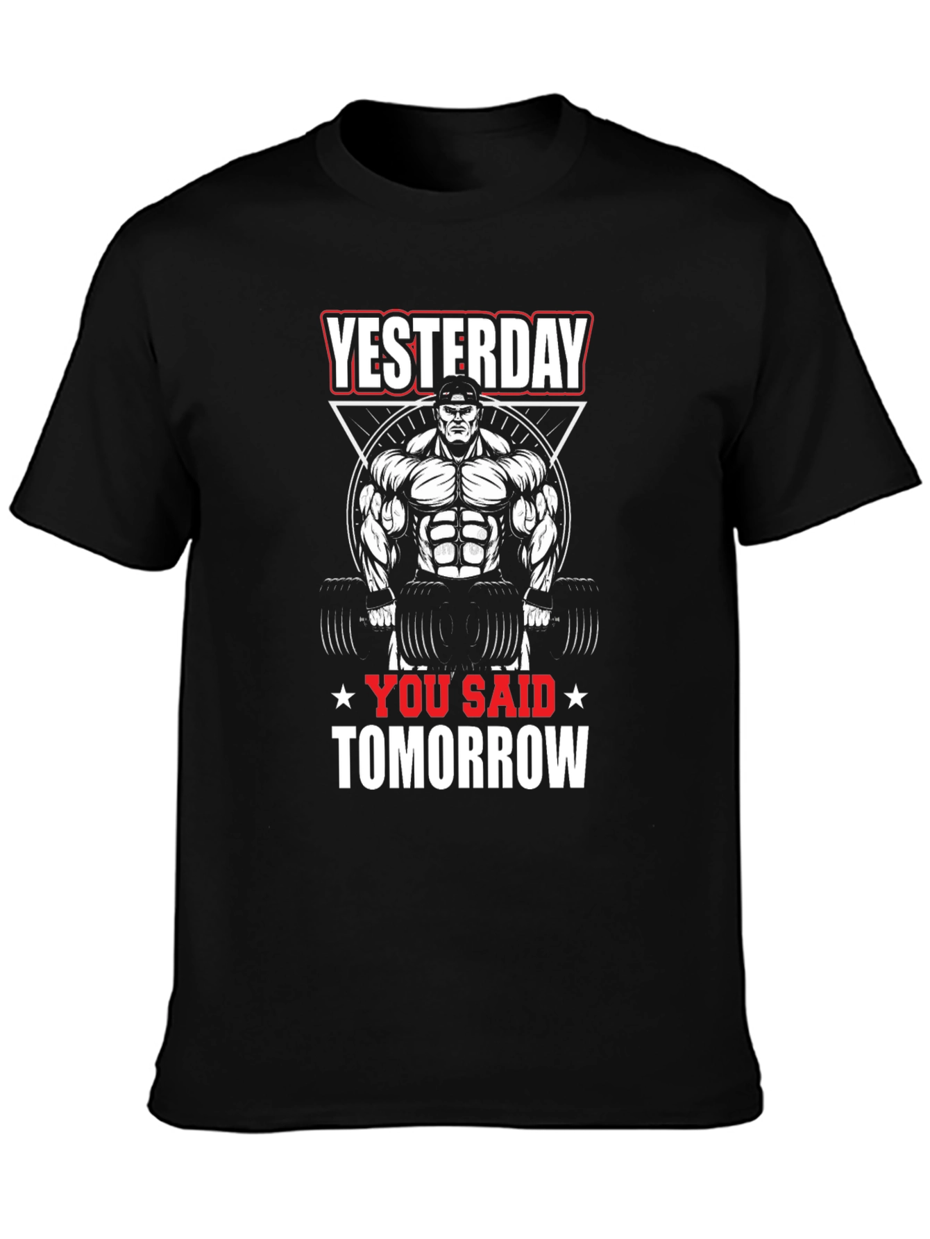 Yesterday You Said Tomorrow Black T-Shirt