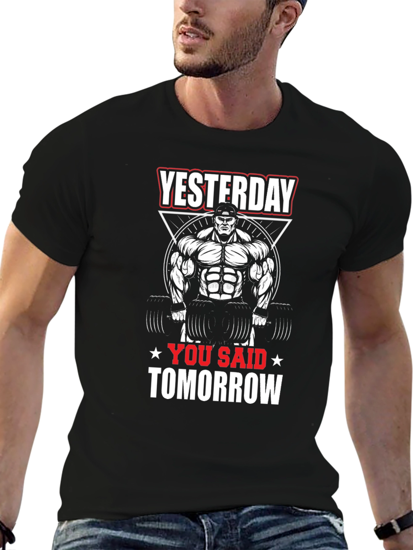 Yesterday You Said Tomorrow Black T-Shirt