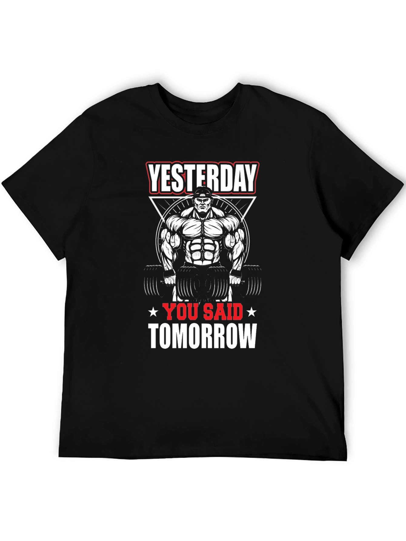 Yesterday You Said Tomorrow Black T-Shirt