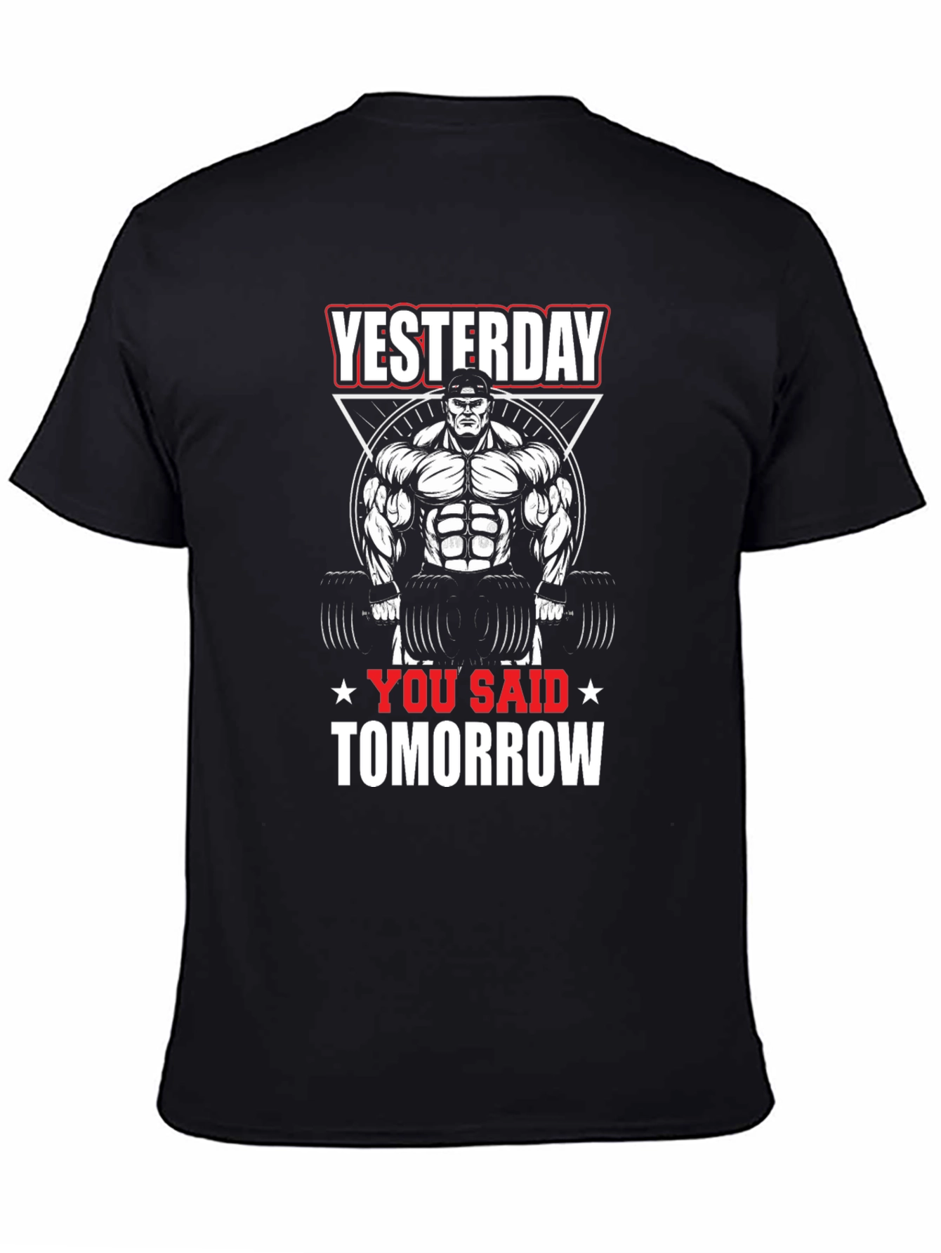 Yesterday You Said Tomorrow Black T-Shirt