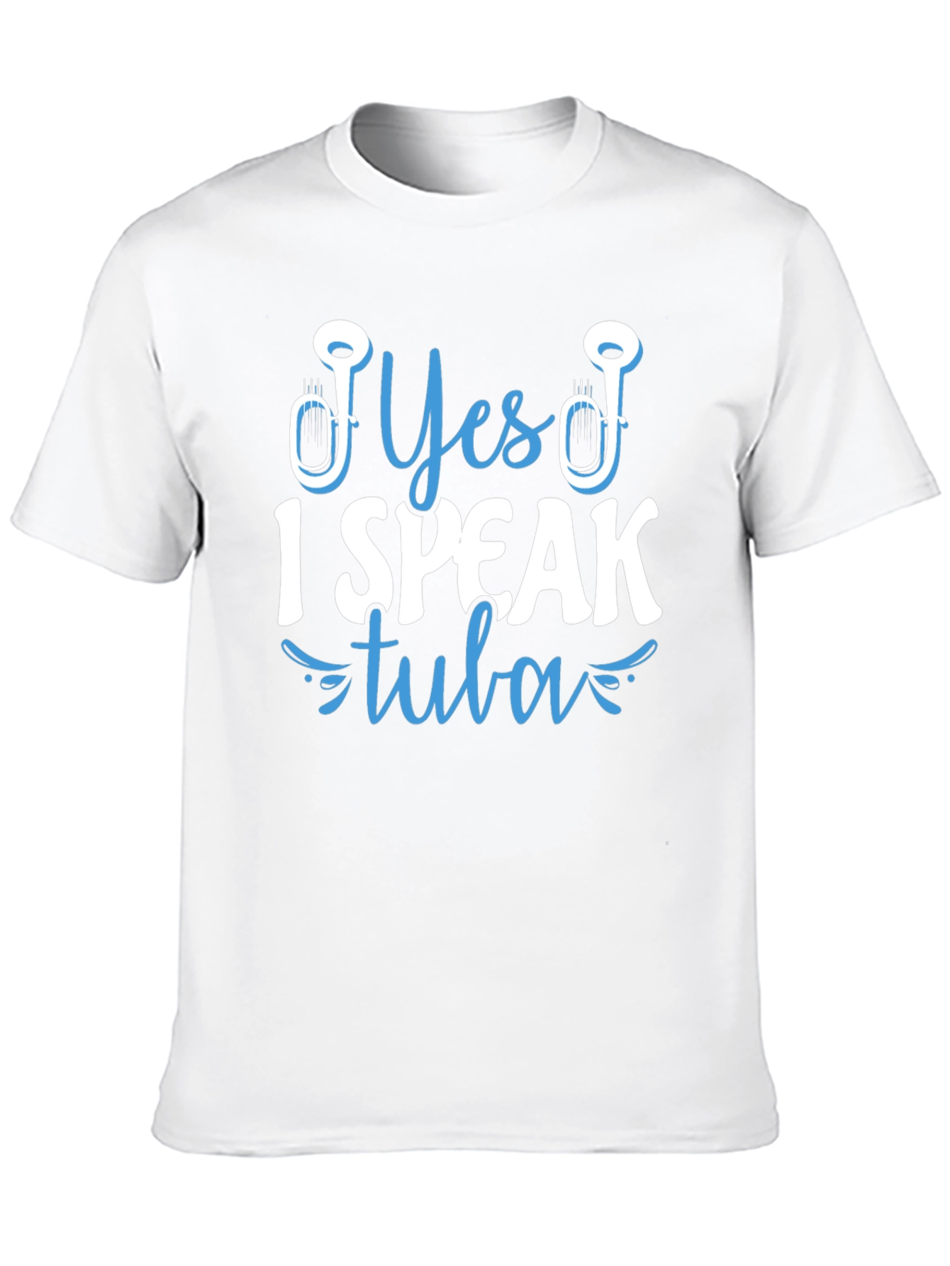 Yes I Speak Tuba T-Shirt - Musical Instrument Tee