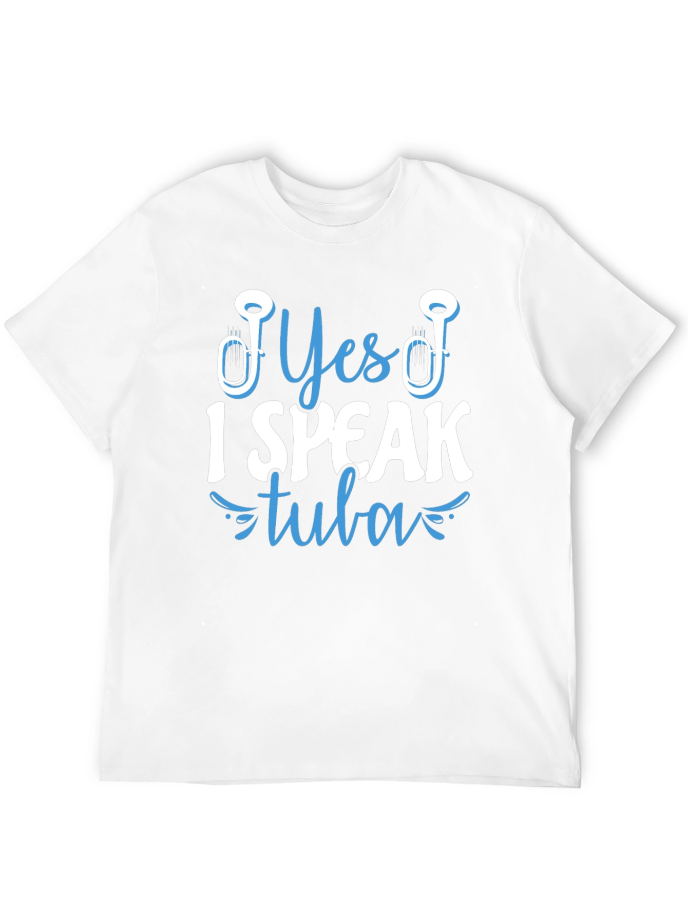 Yes I Speak Tuba T-Shirt - Musical Instrument Tee