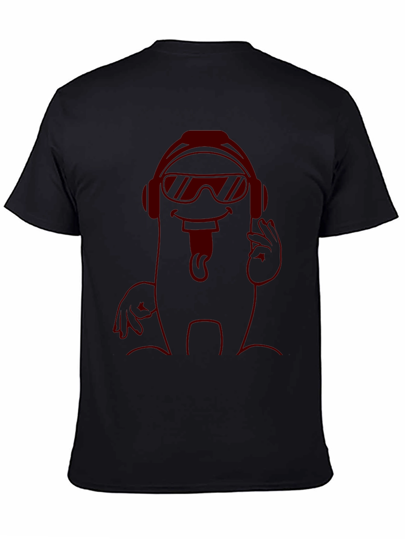 Cool Graphic T-Shirt - Black