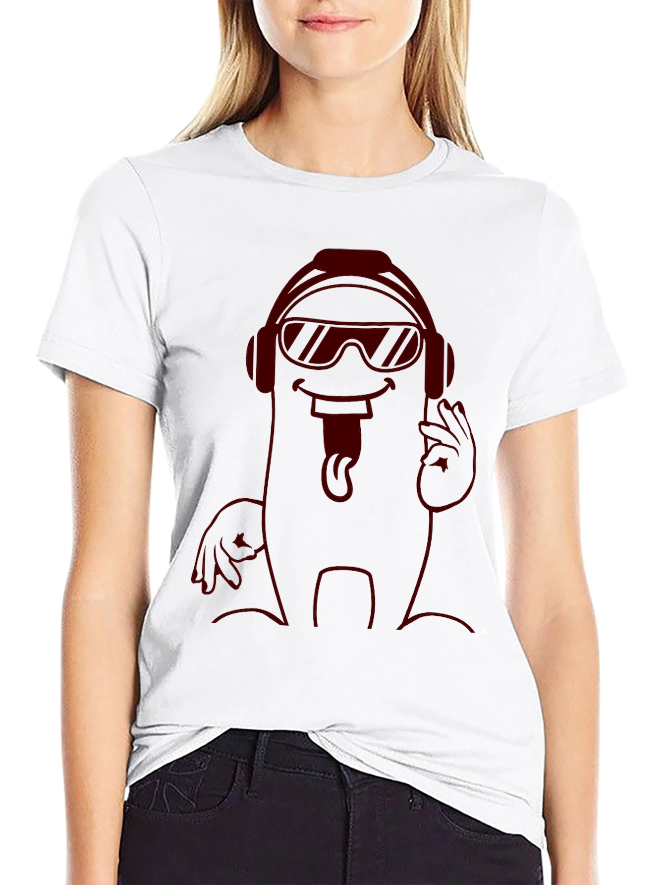 Cool Graphic T-Shirt - Black