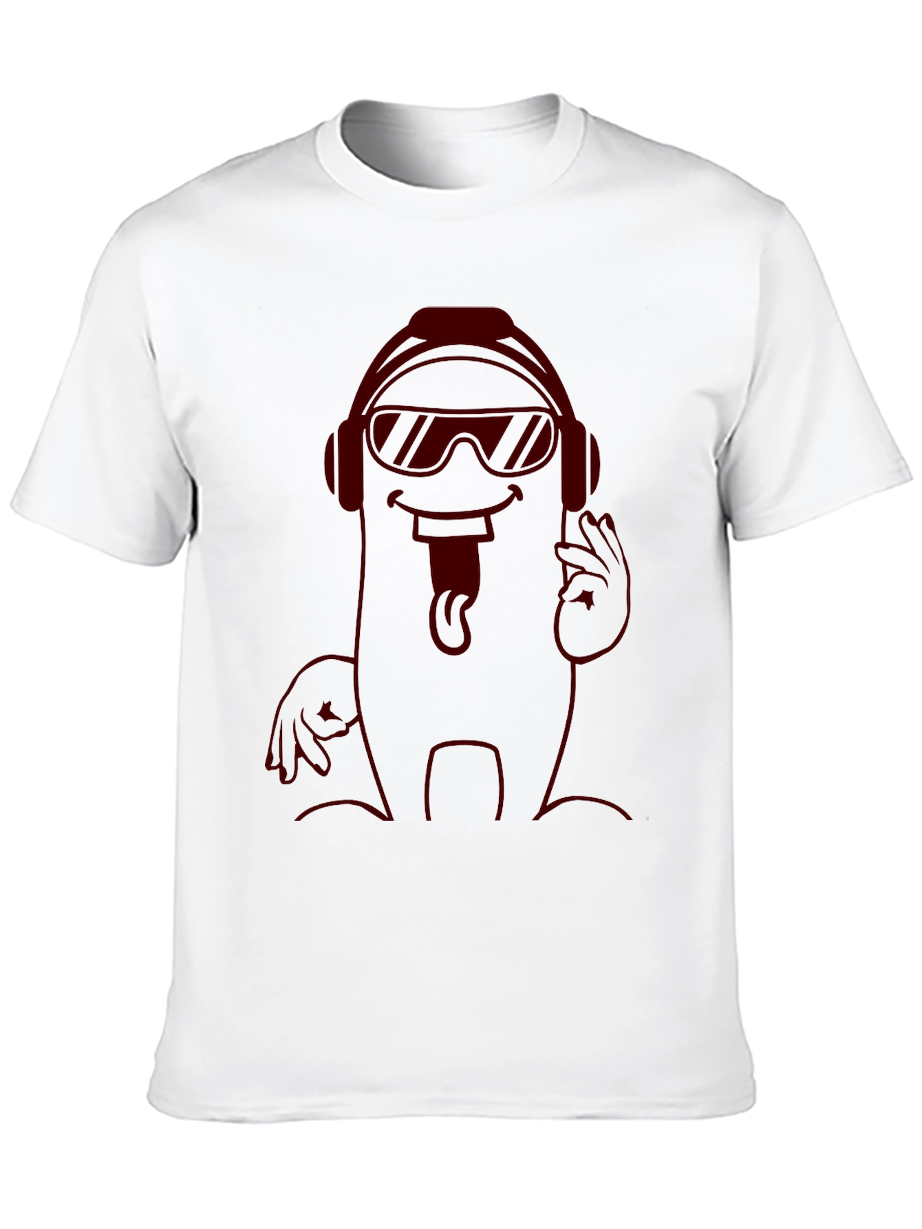 Cool Graphic T-Shirt - Black