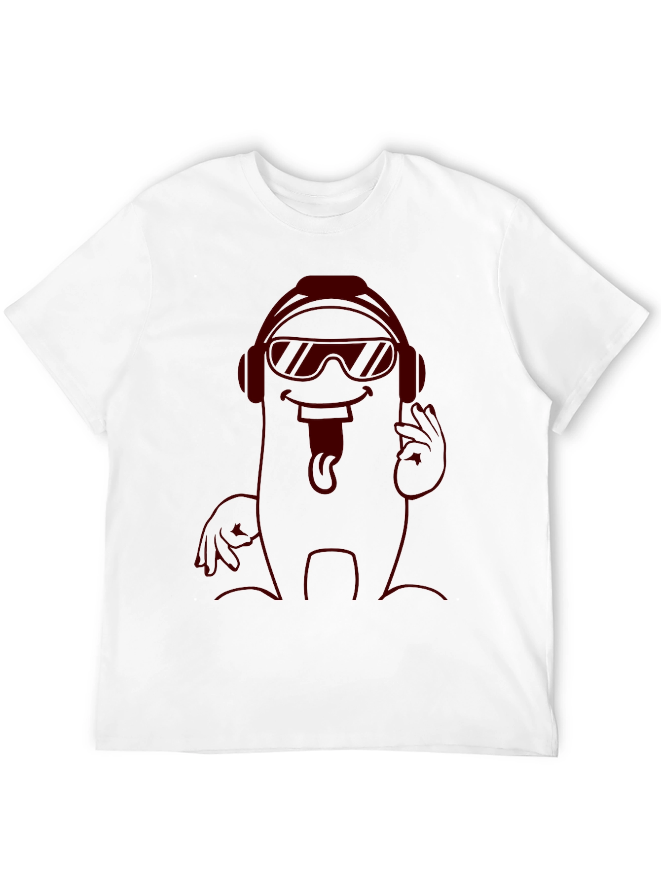 Cool Graphic T-Shirt - Black