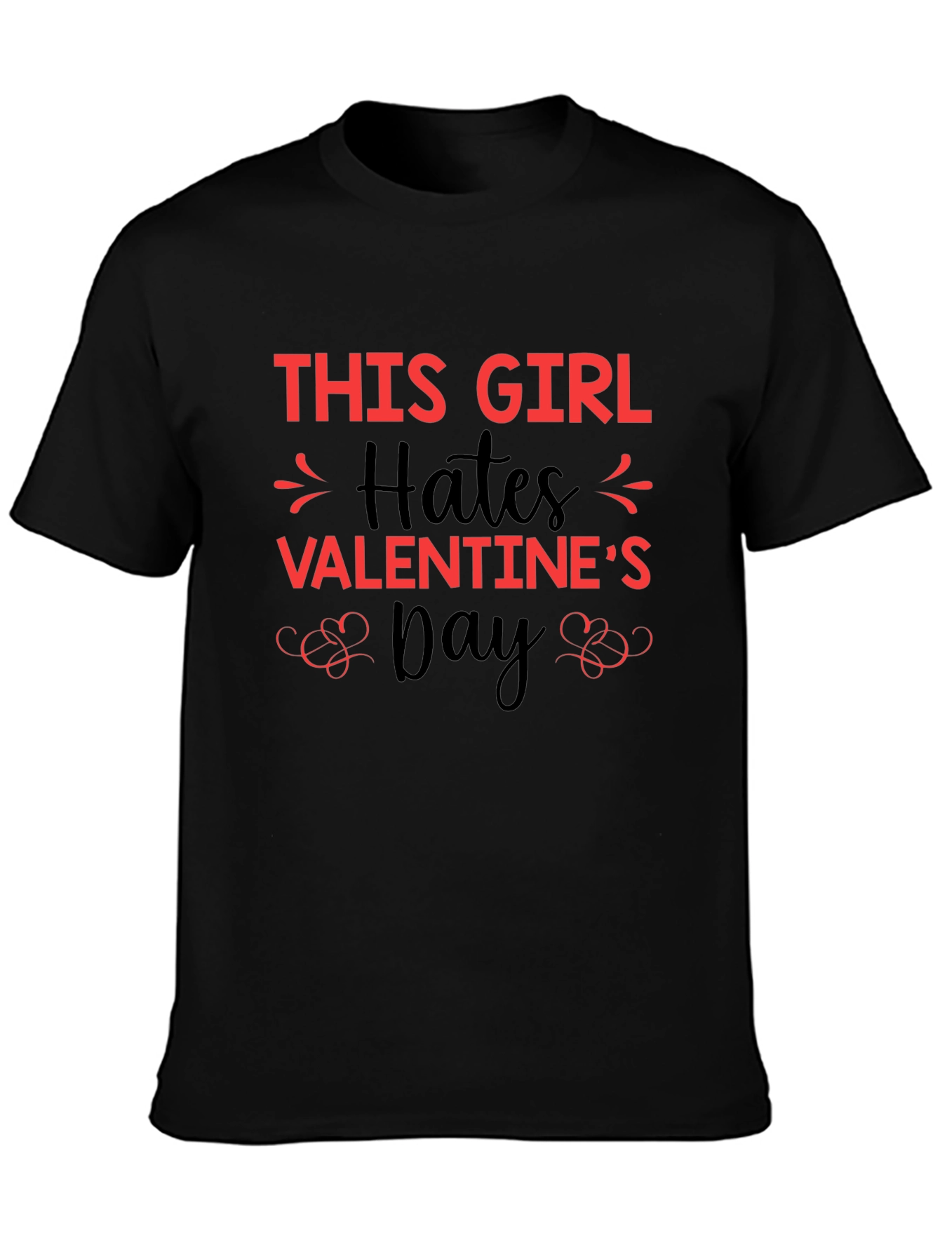 Valentines Day Hater Graphic Tee