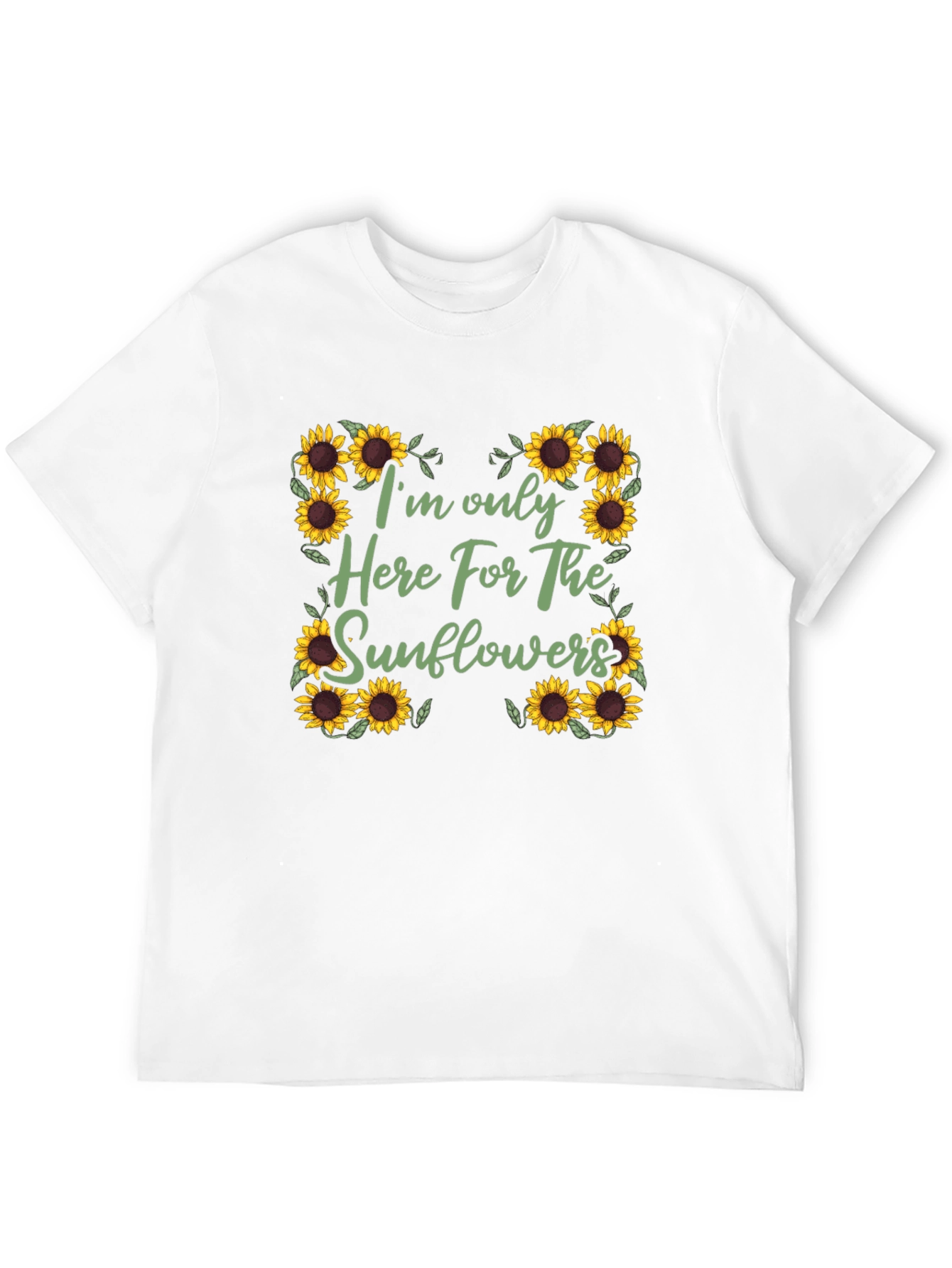 Sunflower Lover Graphic T-Shirt