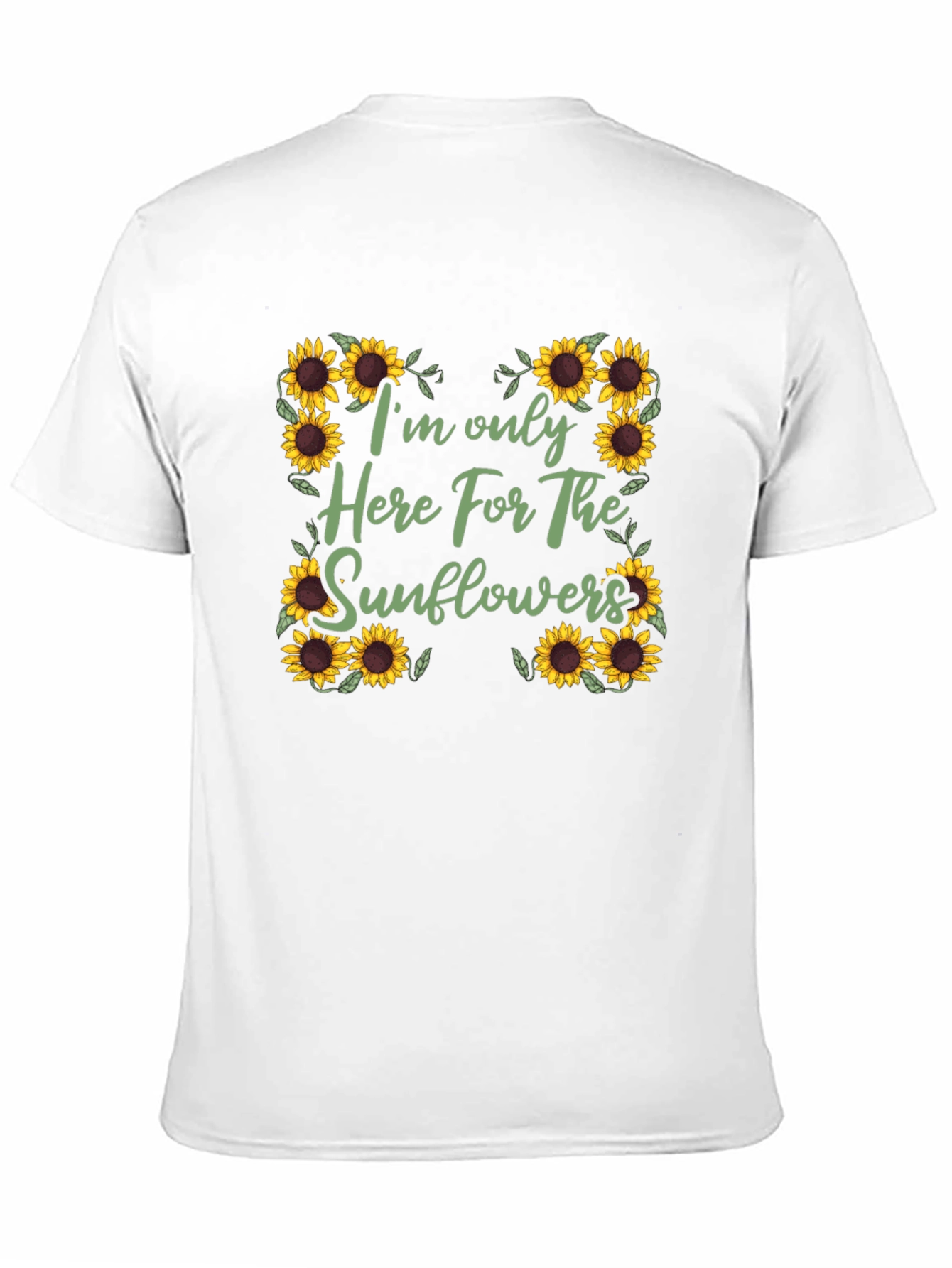 Sunflower Lover Graphic T-Shirt