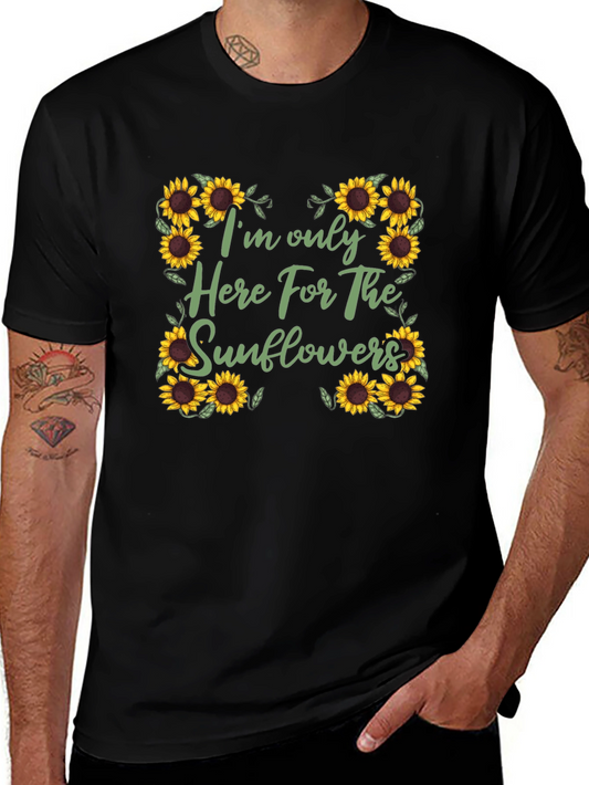 Sunflower Lover Graphic T-Shirt