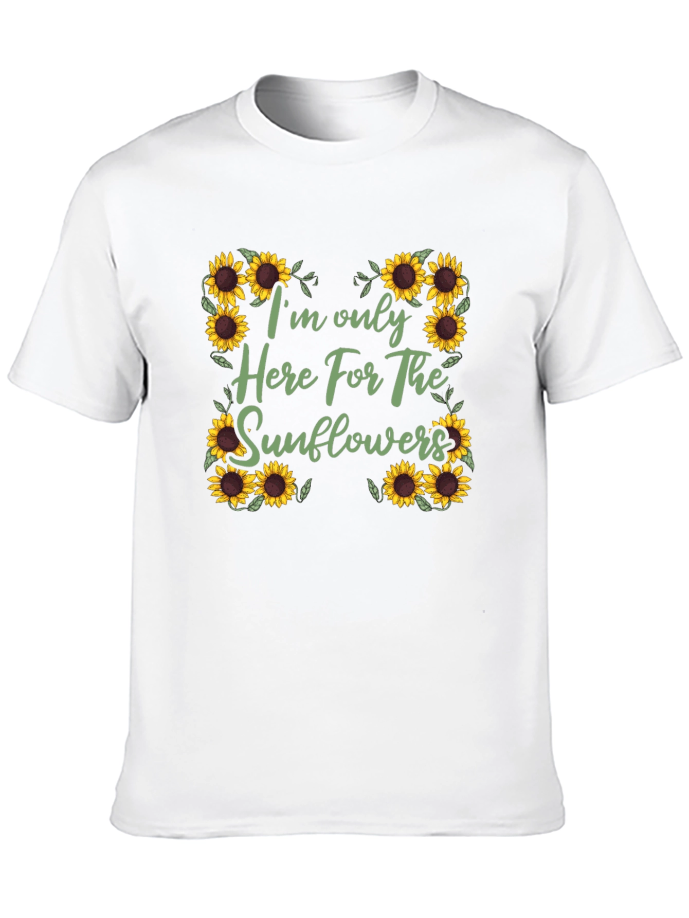 Sunflower Lover Graphic T-Shirt